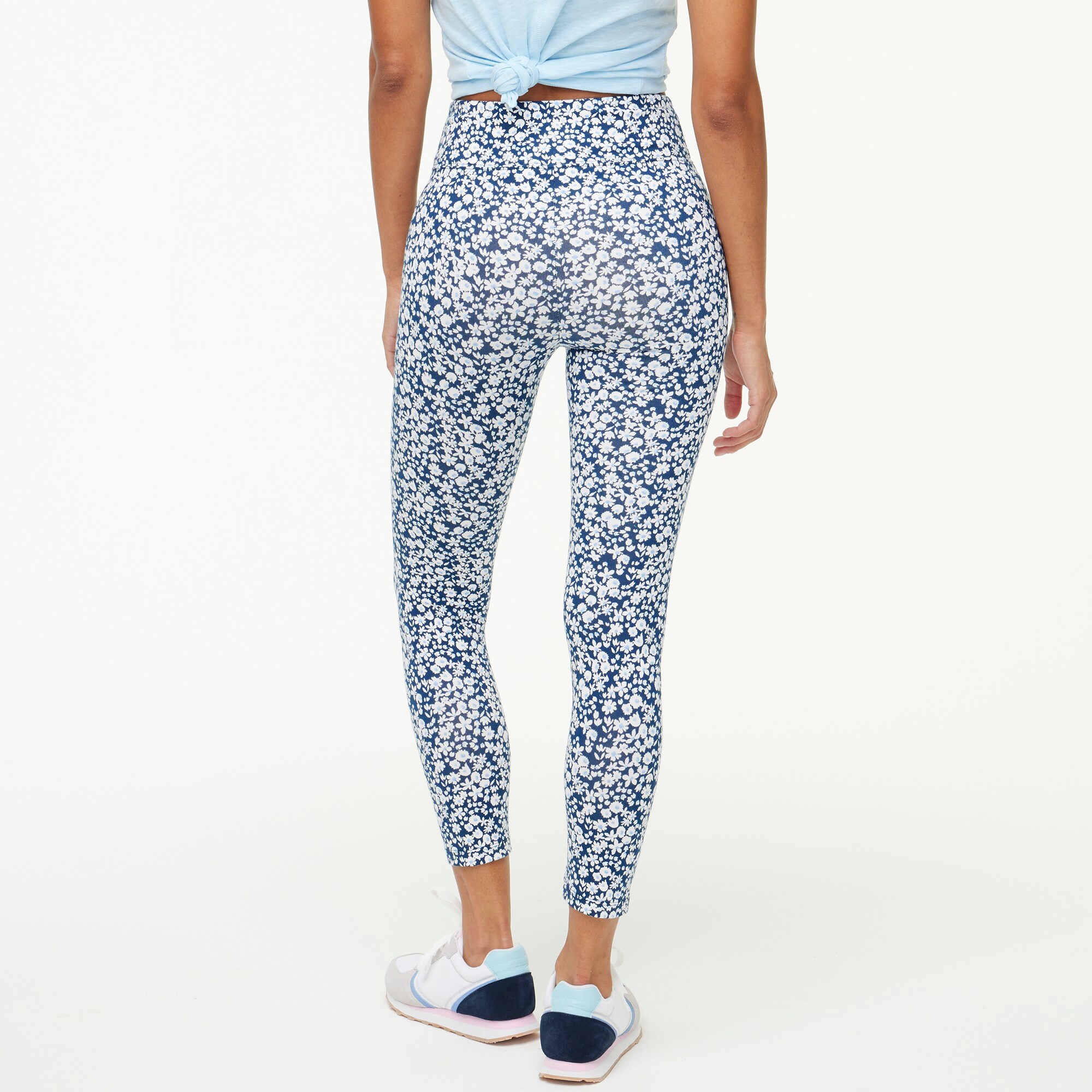 Printed cropped leggings