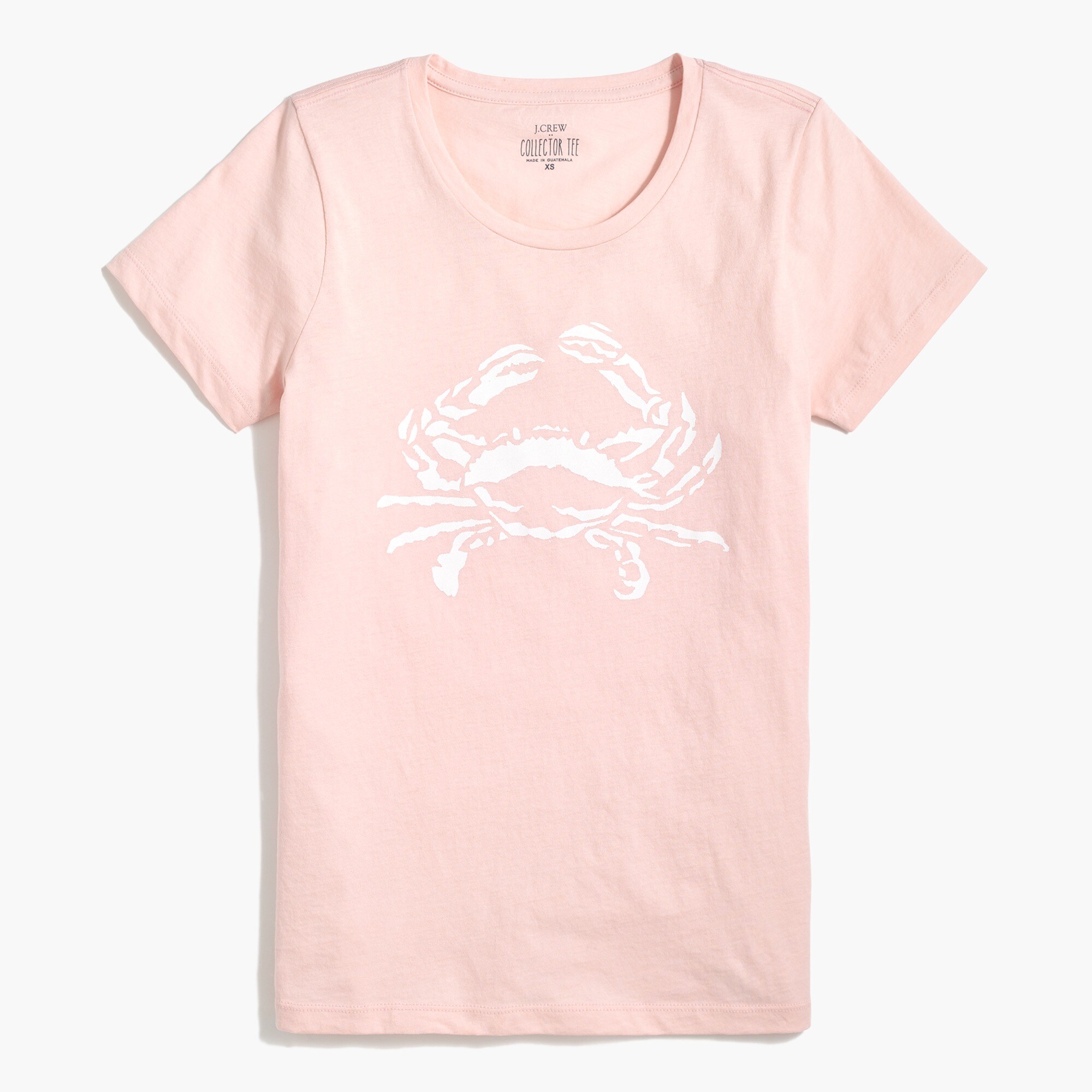 crab graphic tee for women
