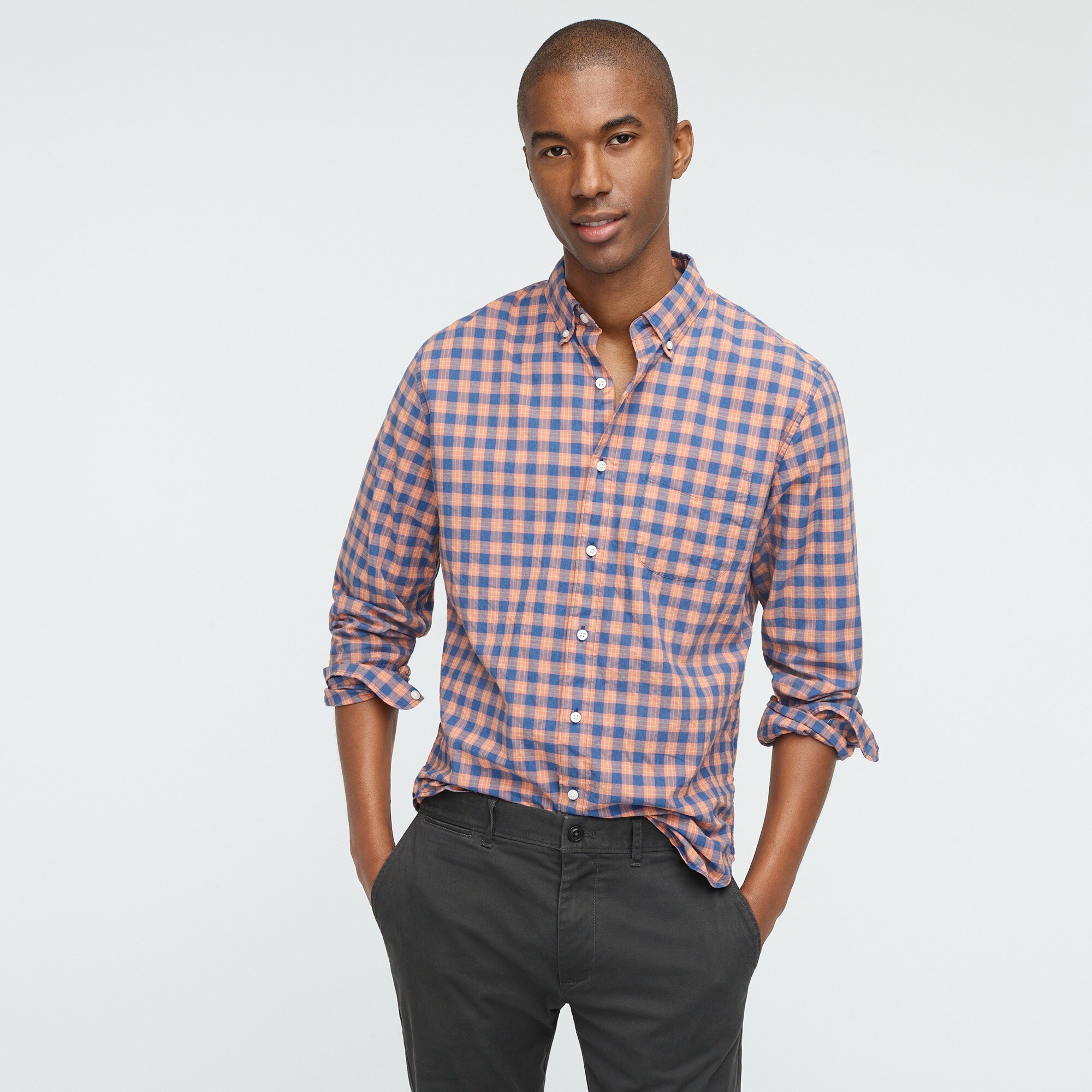 j crew slim untucked