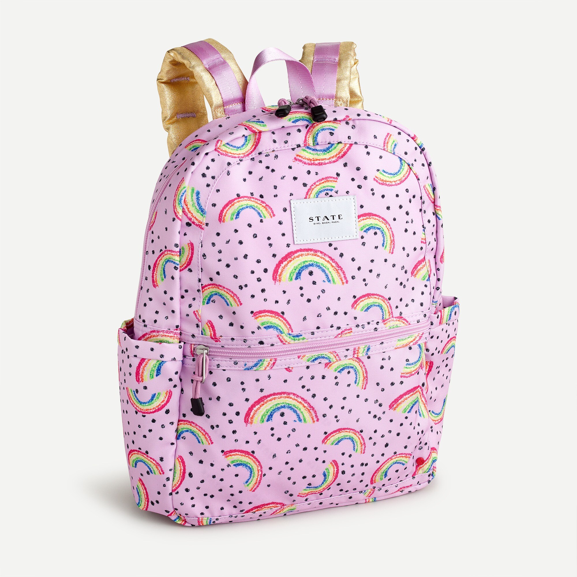 Kids' STATE Kent backpack in rainbow dot