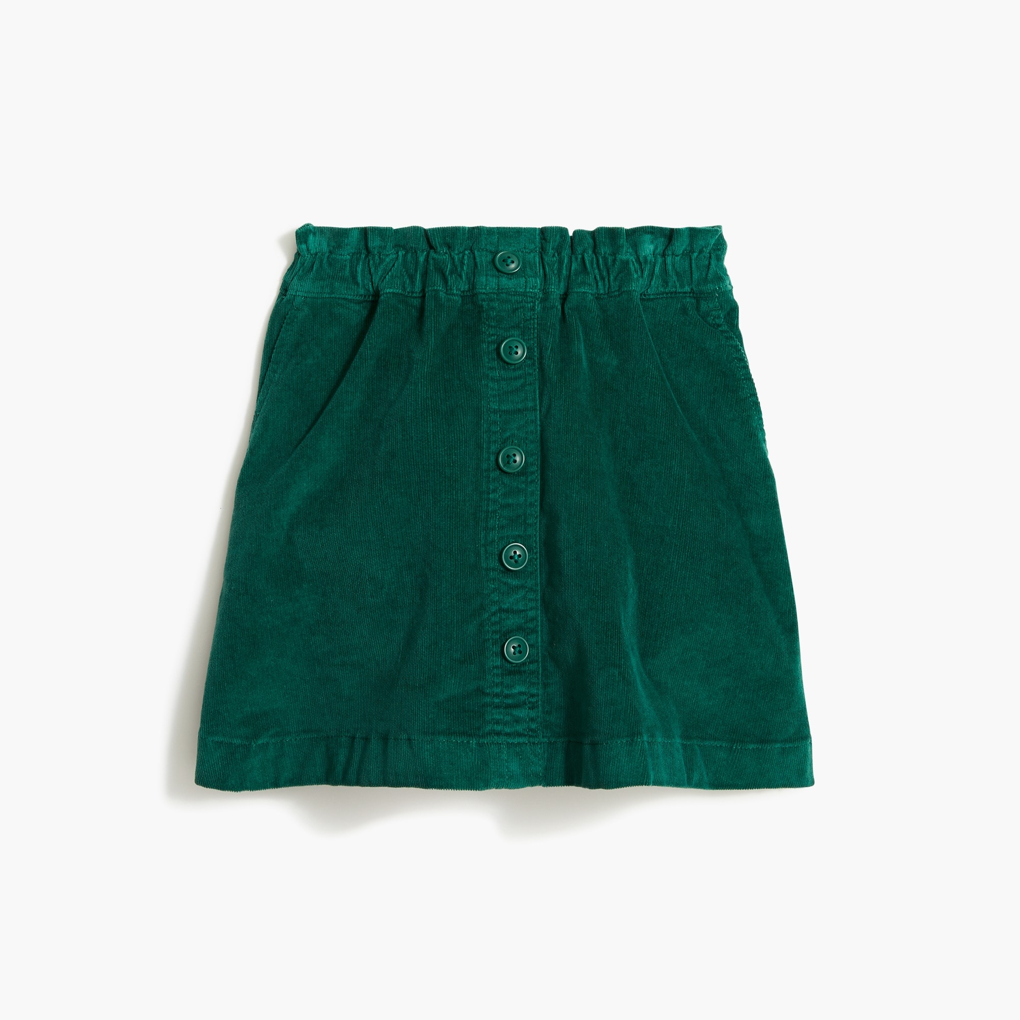 Girls' corduroy skirt
