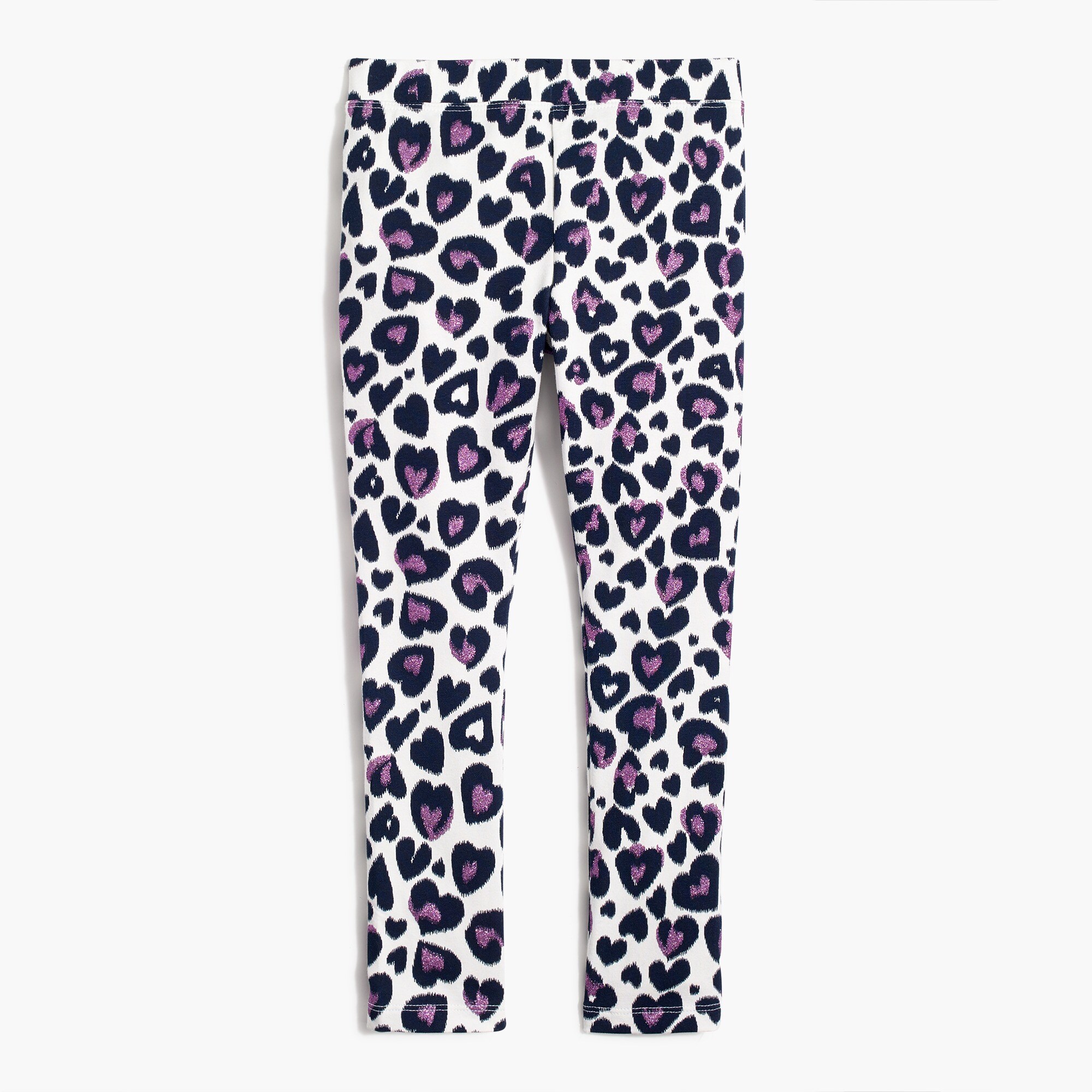 girls leopard leggings