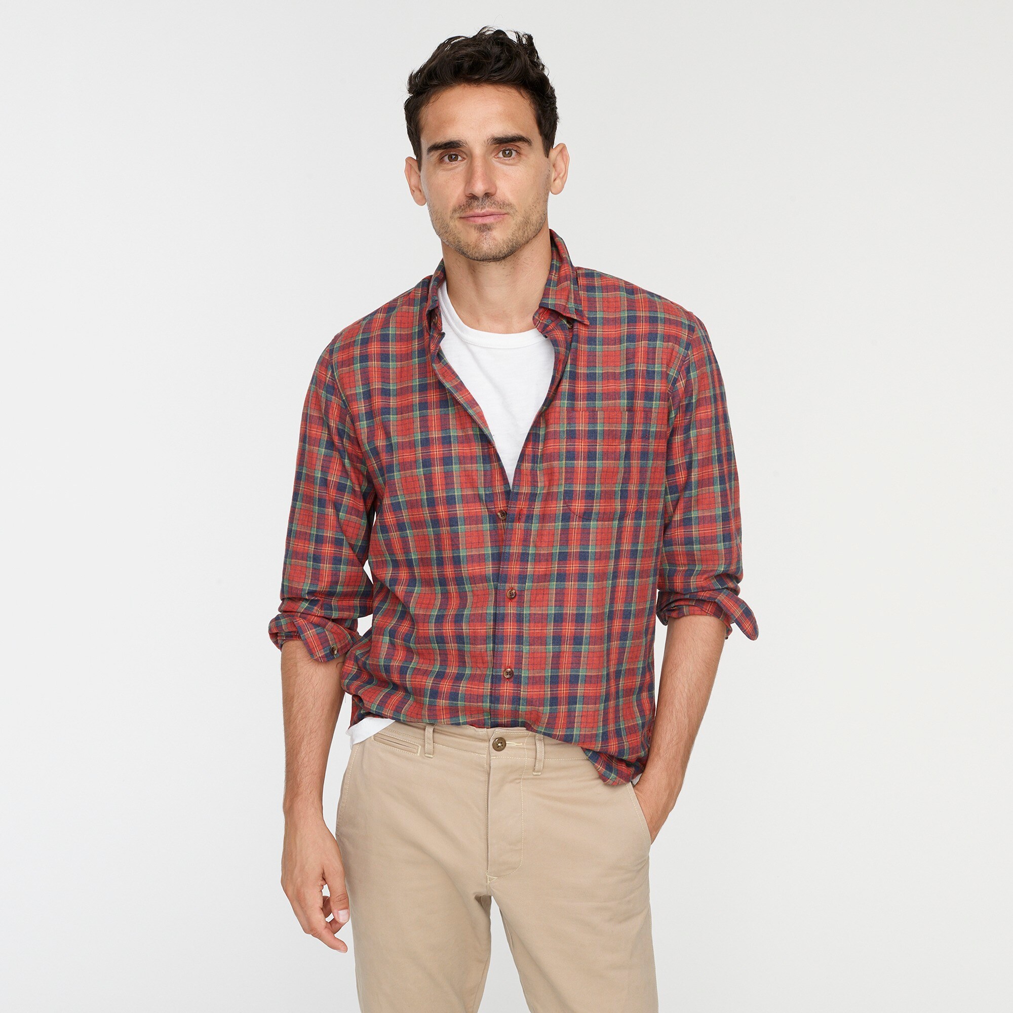 j crew slim untucked
