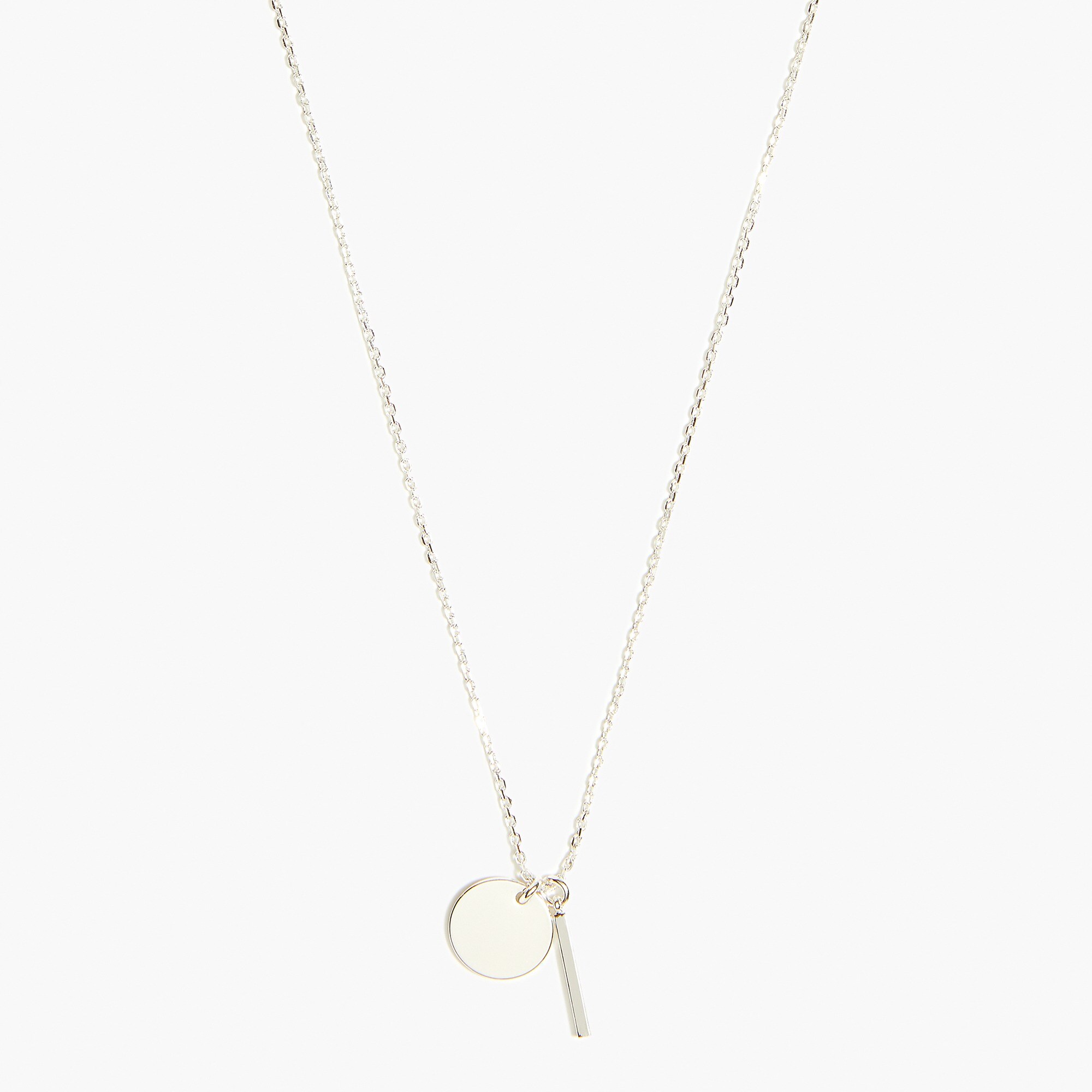 Delicate charms pendant necklace