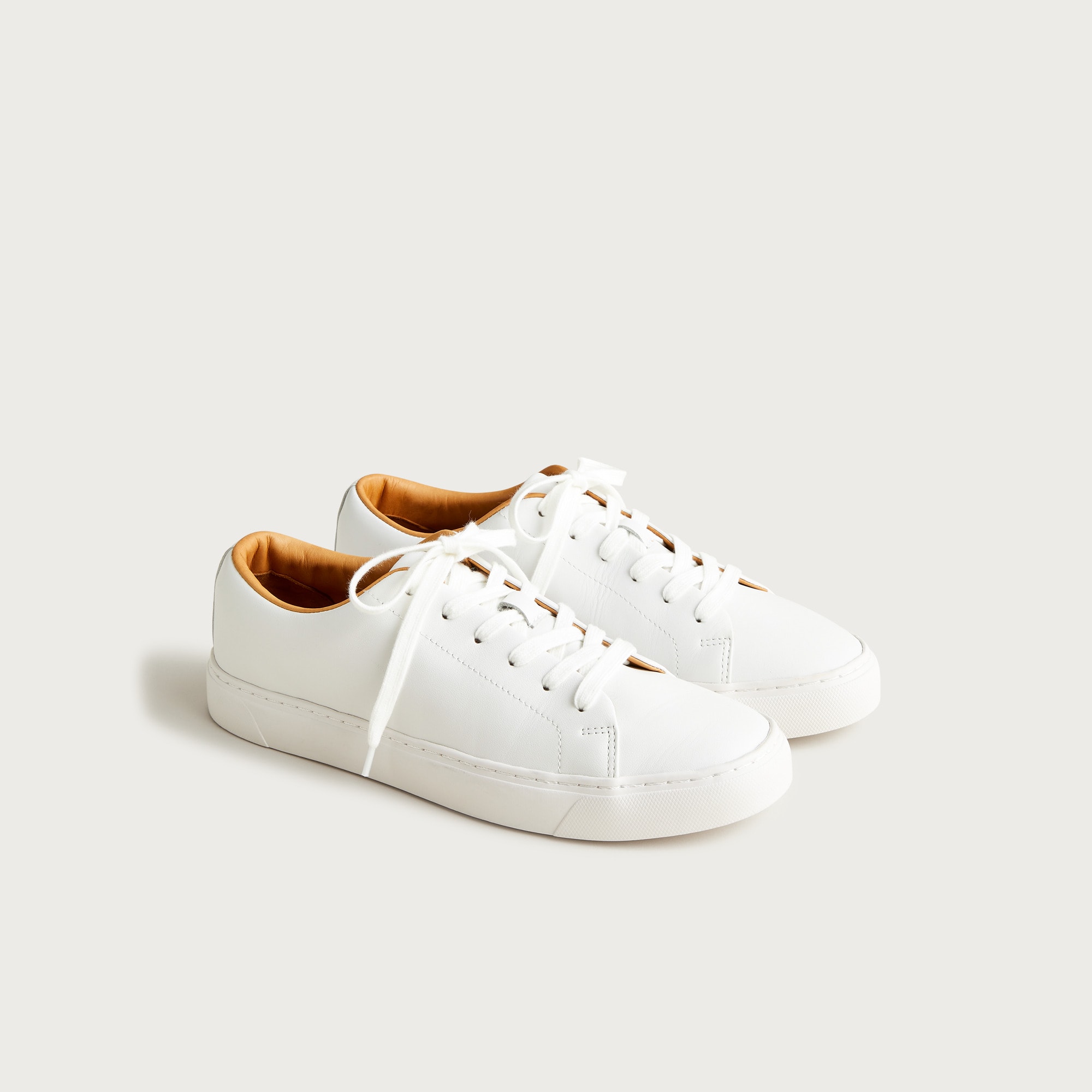 court sneakers in leather for men