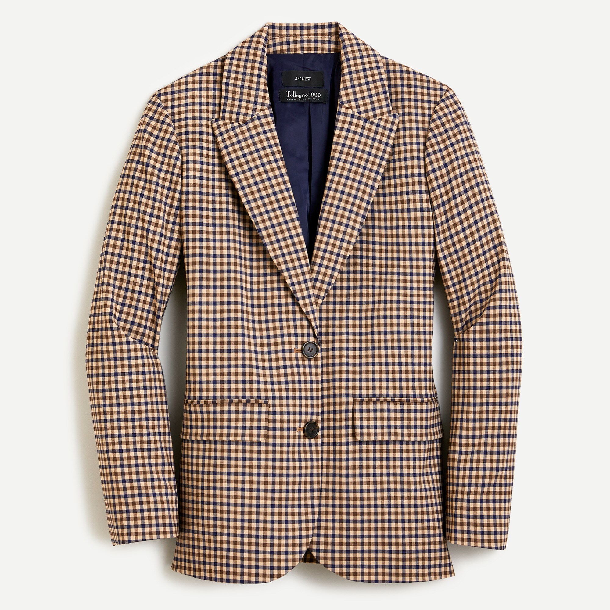 Plaid boyfriend jacket 2025
