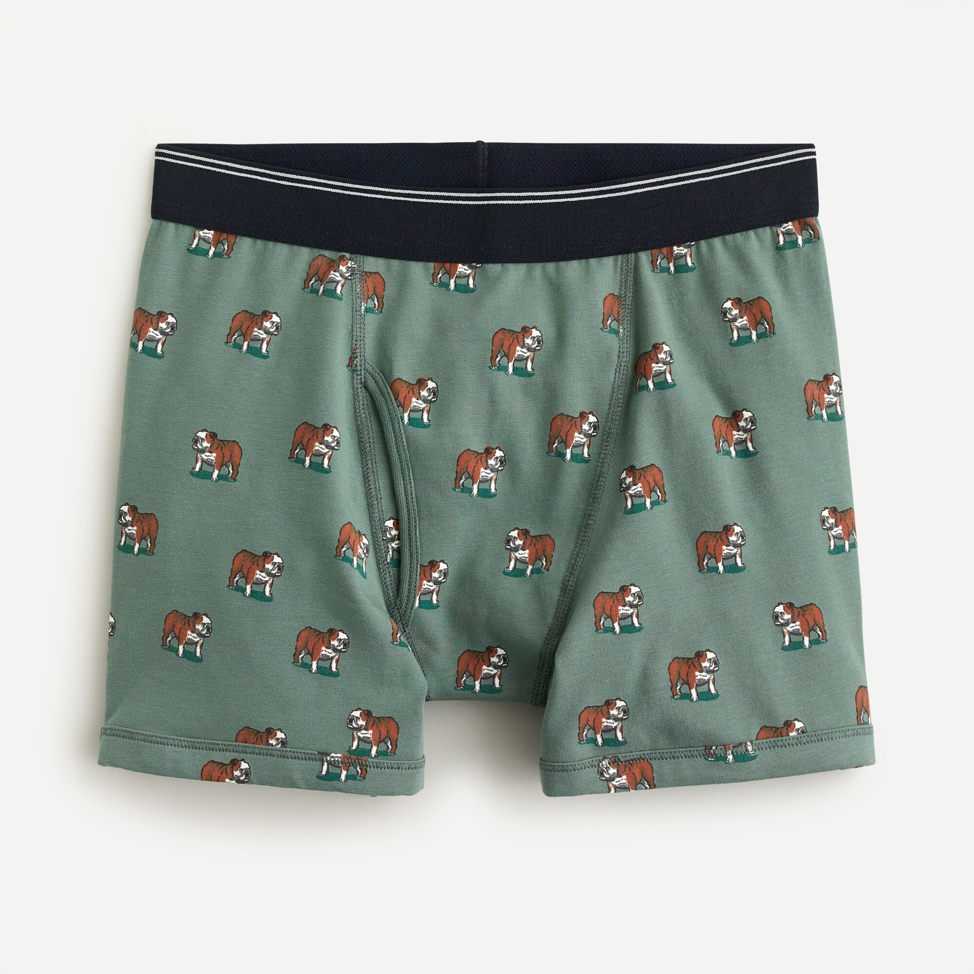 J.Crew Printed boxers BA490 - Hockey White Multi