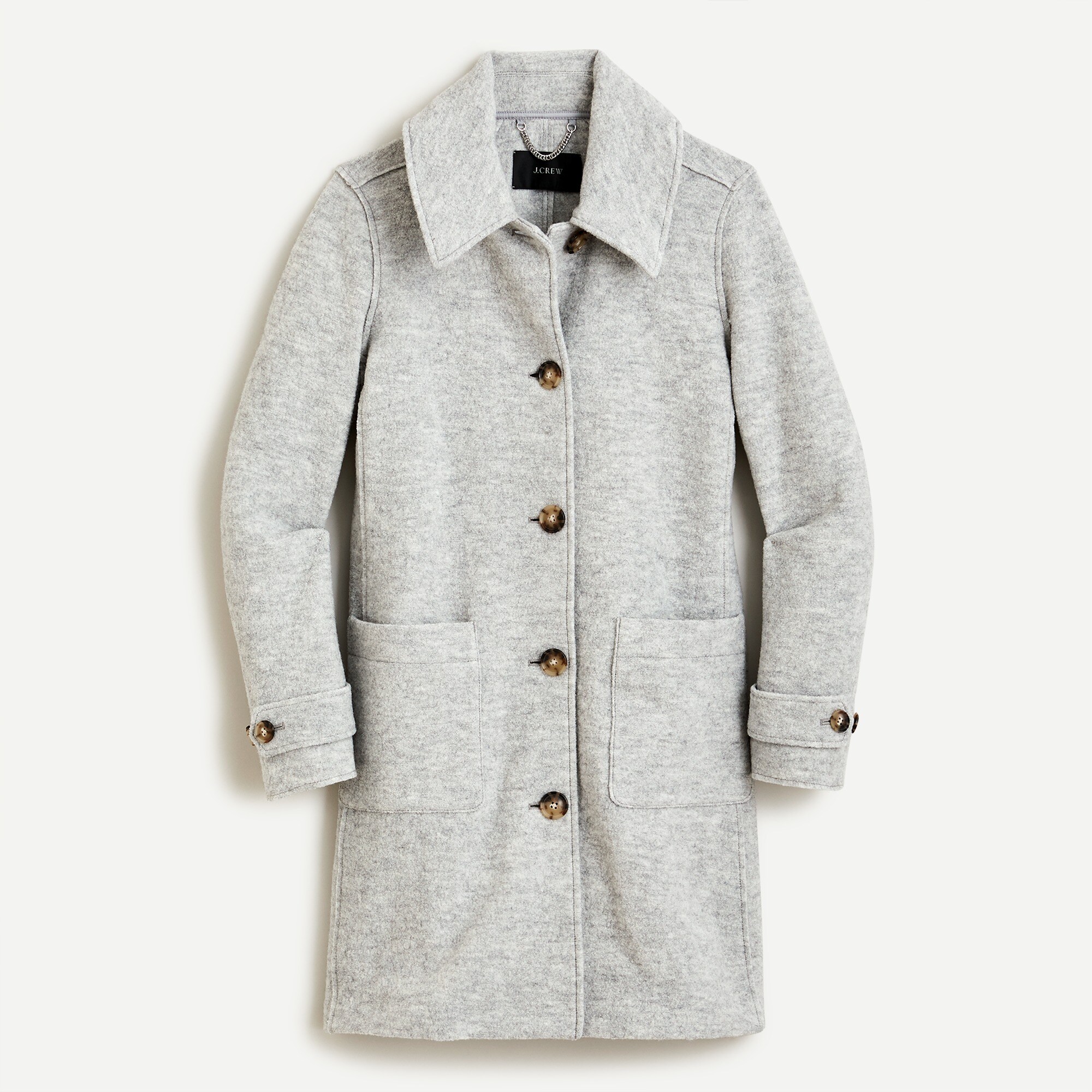 j crew factory boiled wool topcoat