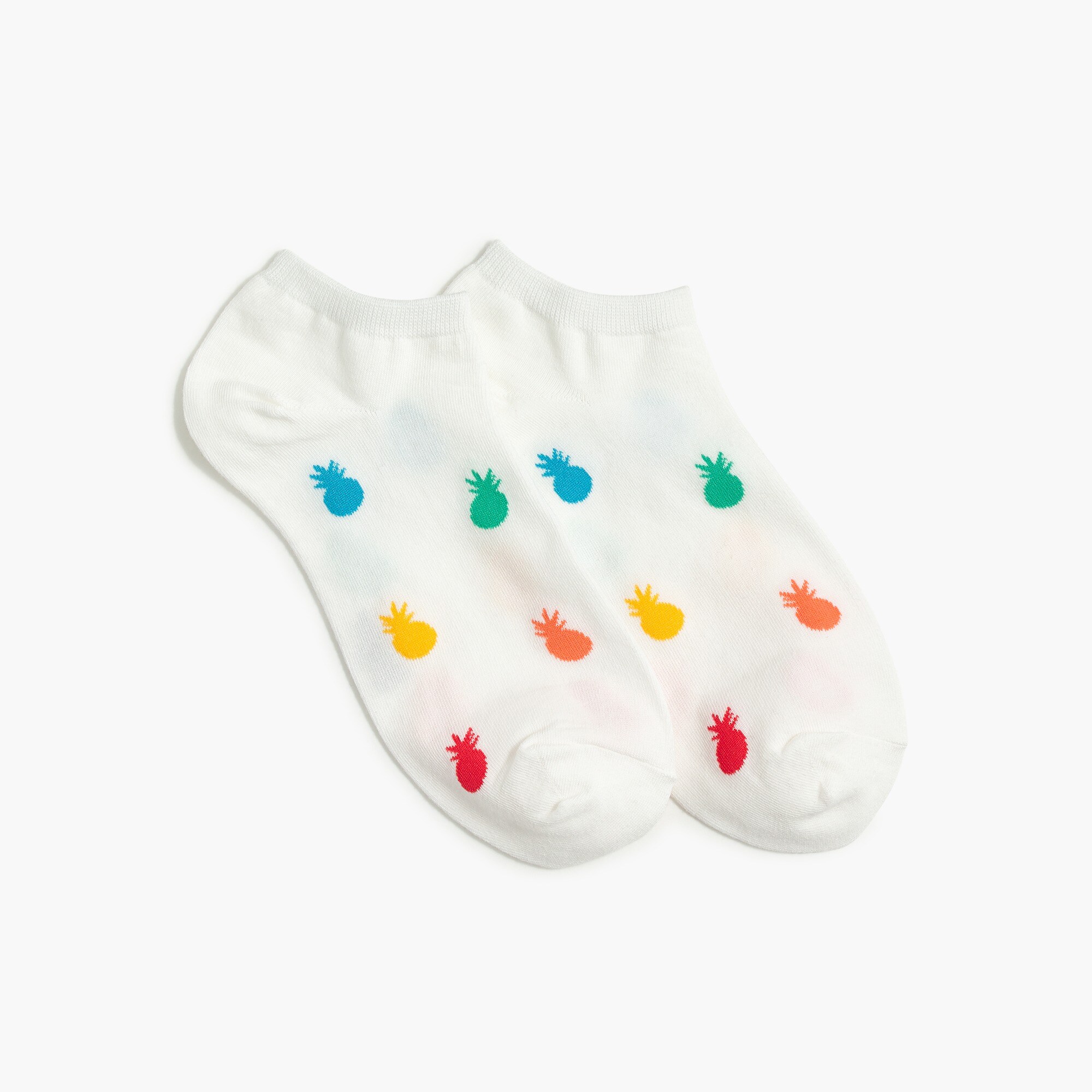 Pineapple ankle socks