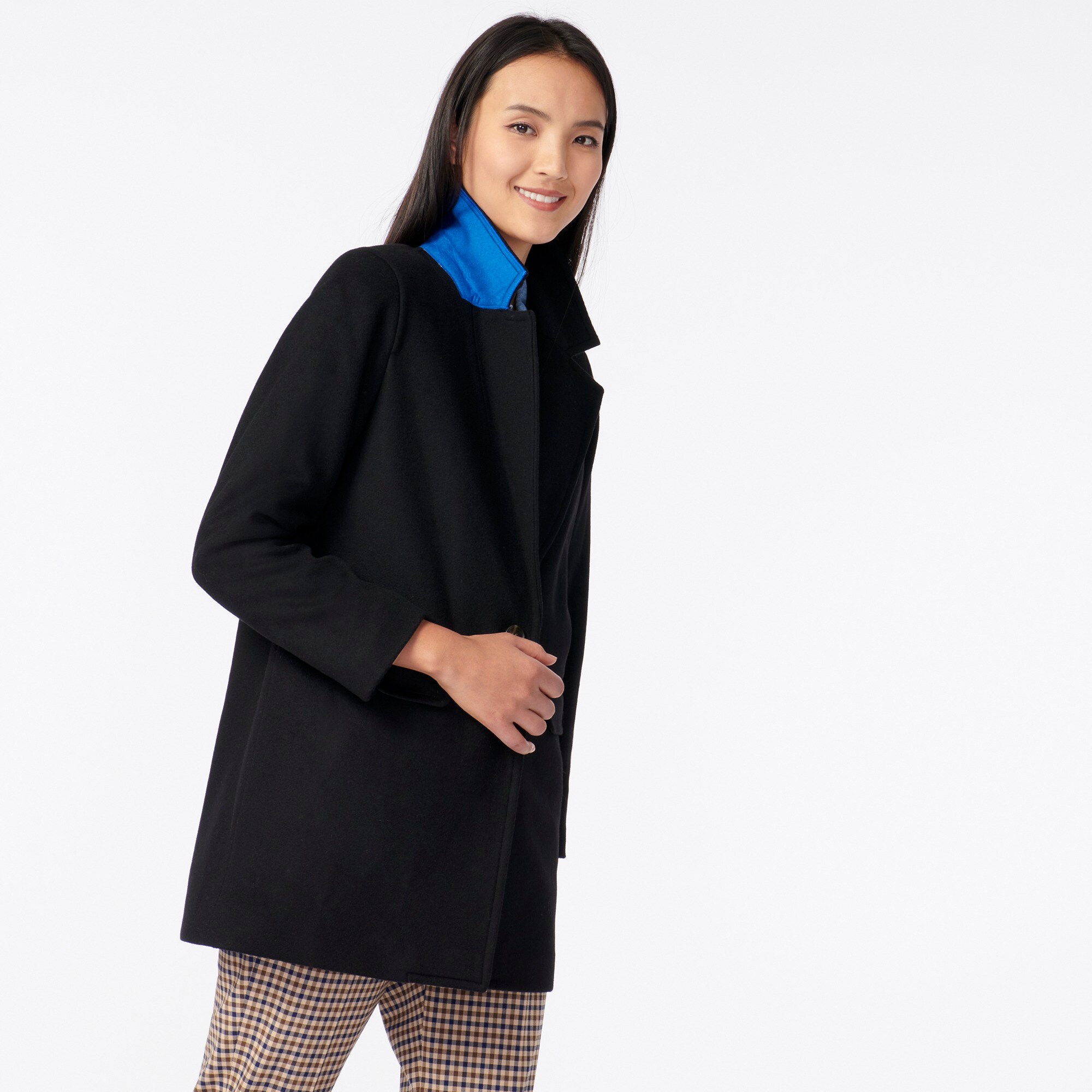 j crew wool cashmere coat
