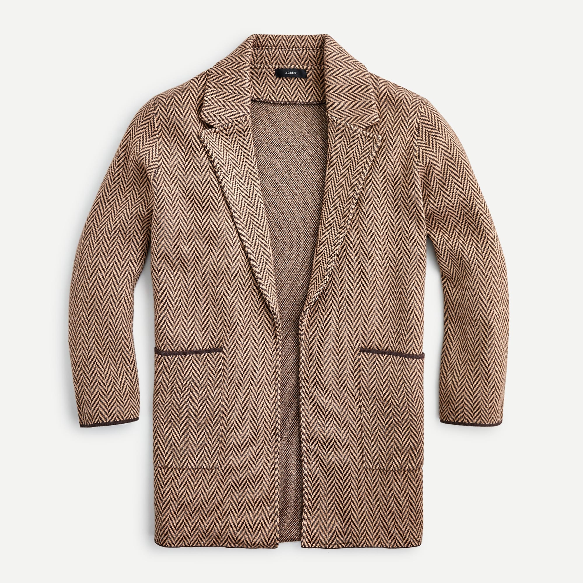 j crew womens sweater blazer