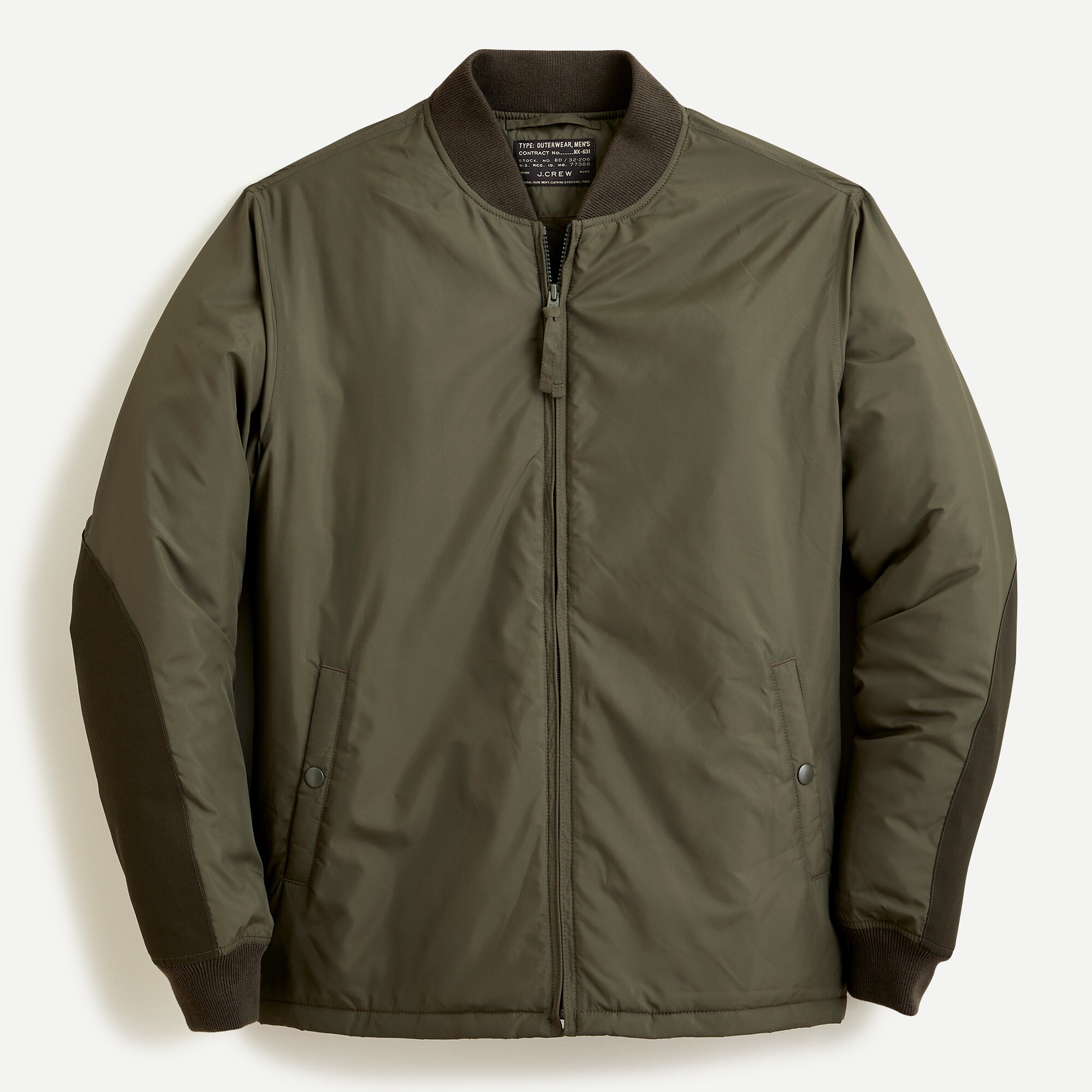 Insulated everyday bomber jacket