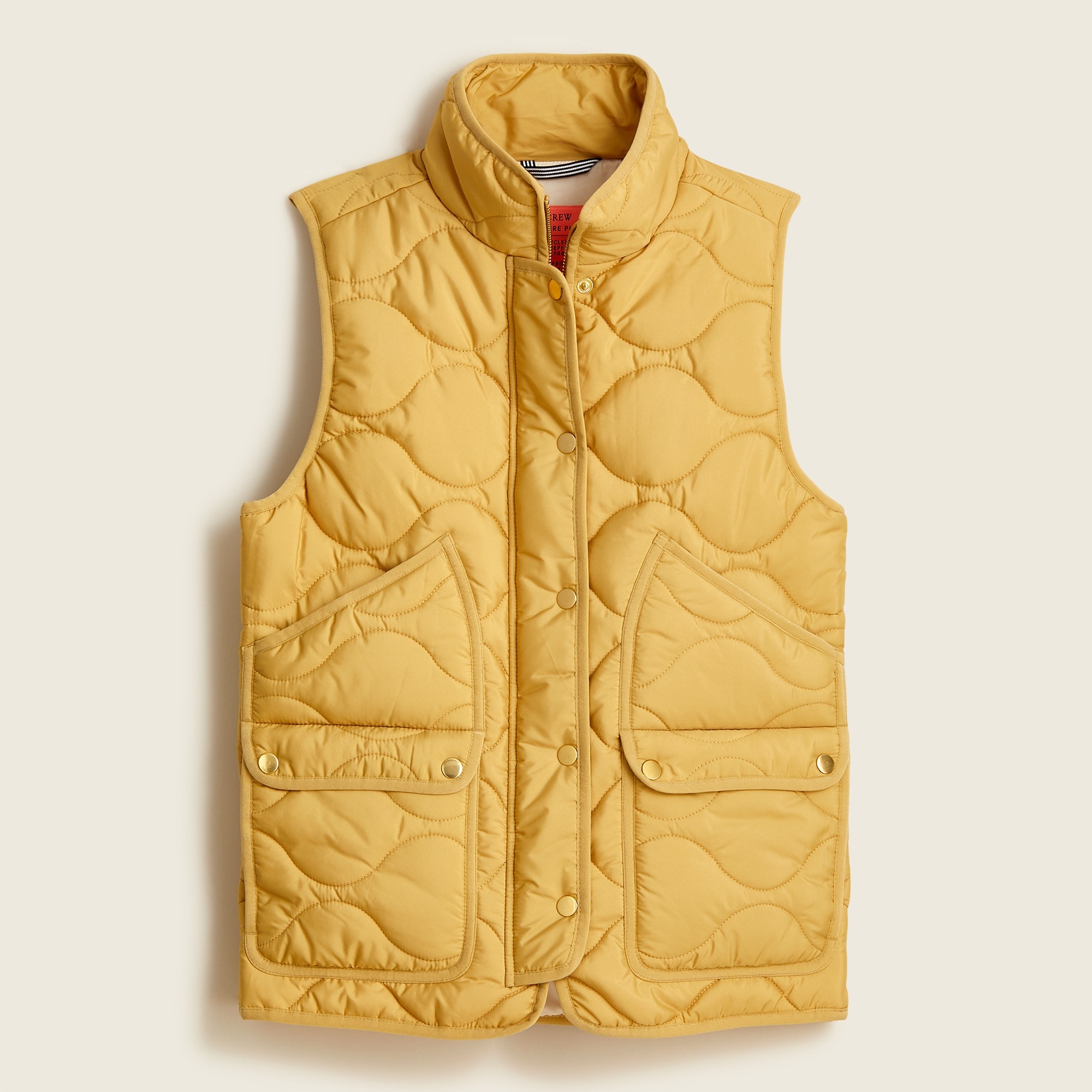 J.Crew: Quilted Vest With PrimaLoft® For Women