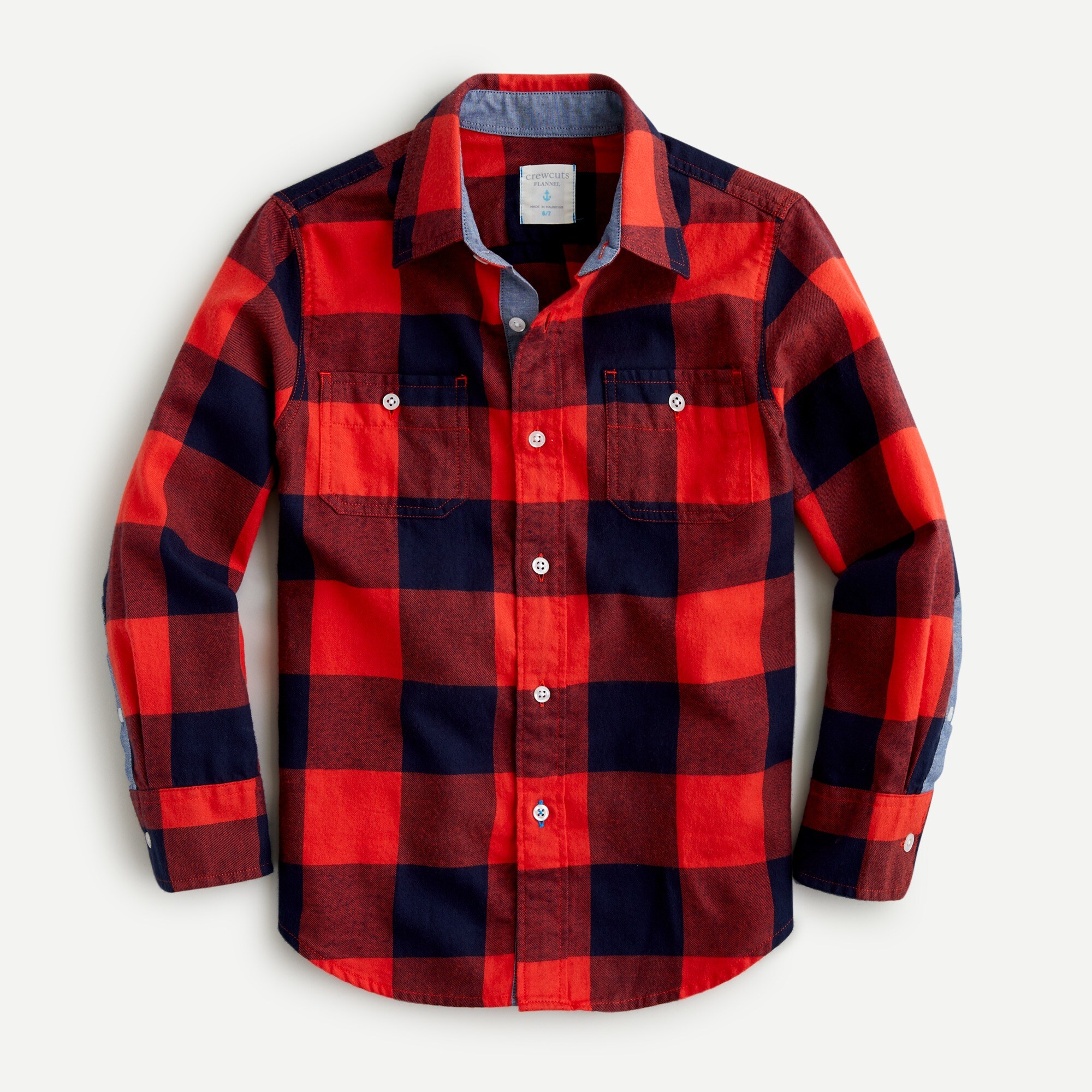 Boys Flannel Shirt In Buffalo Plaid For Boys | J.Crew