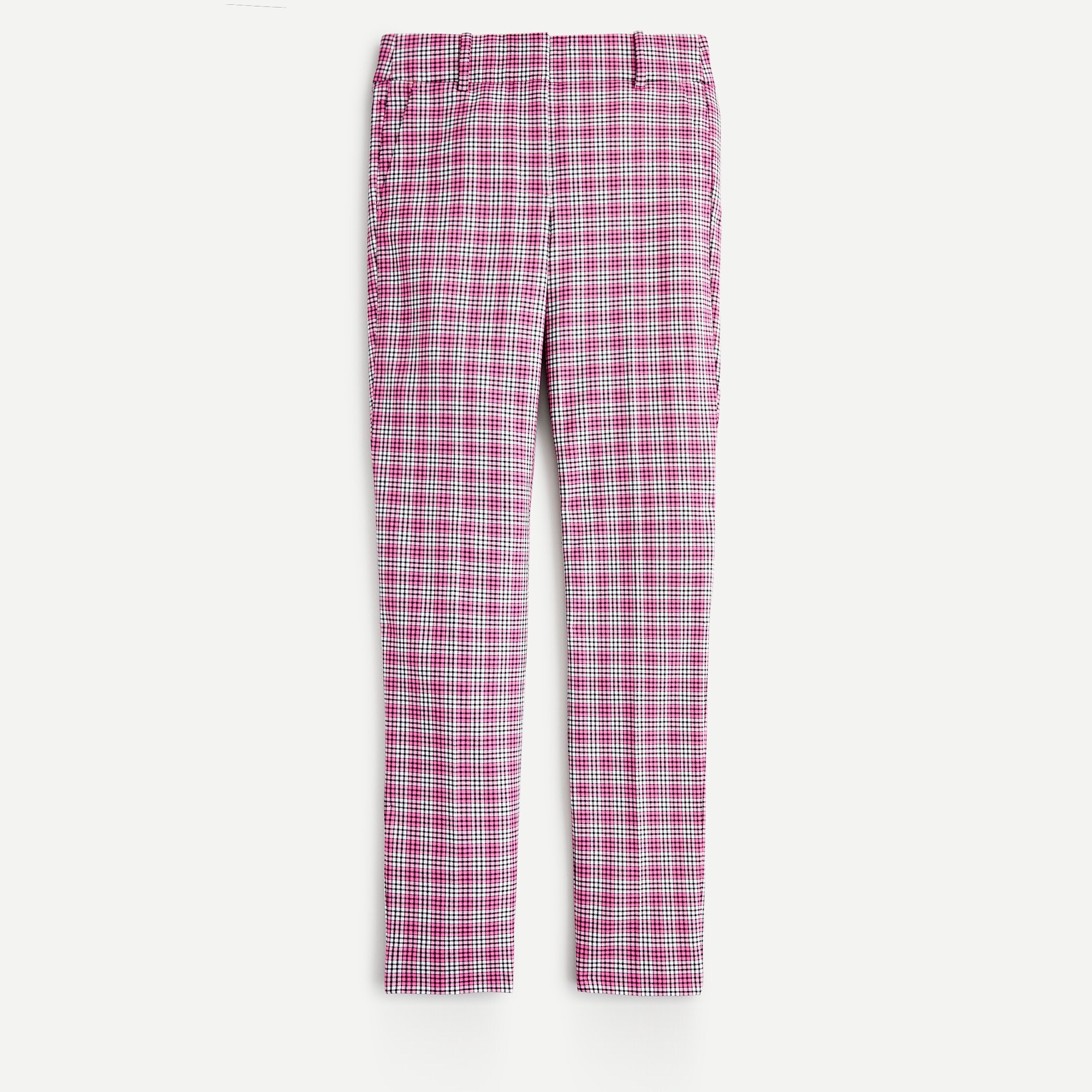 pink plaid pants
