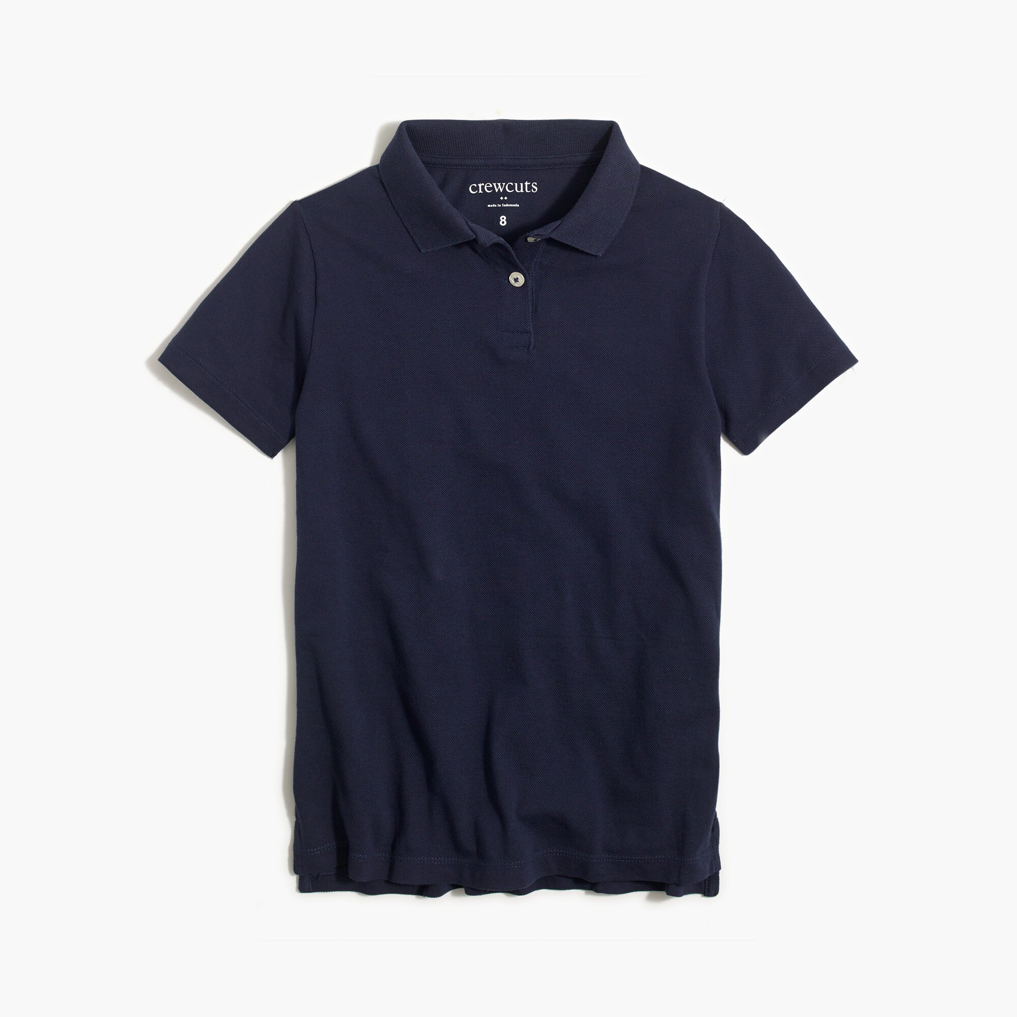 kids' cotton piqu&eacute; polo for girls