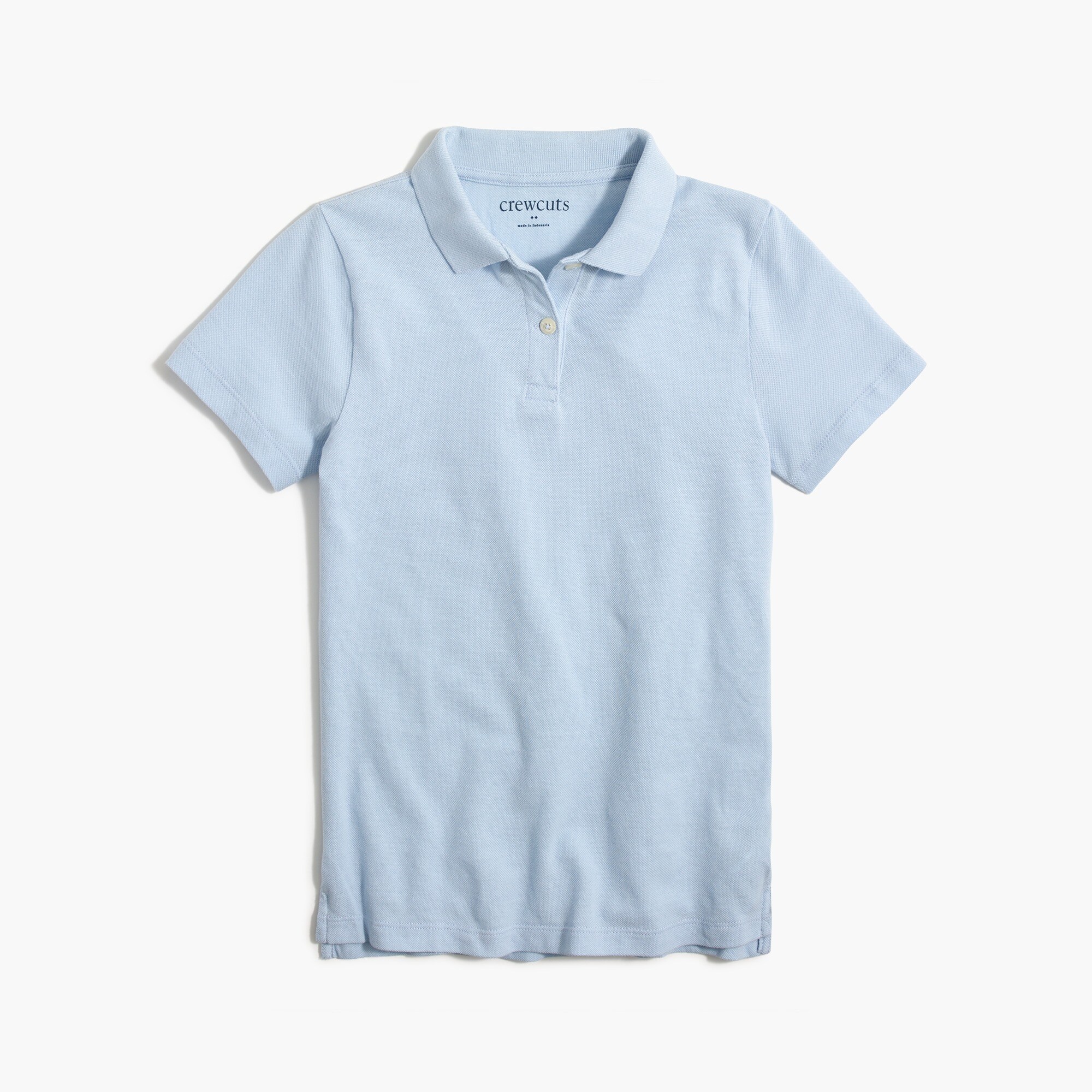 Kids' cotton piqué polo