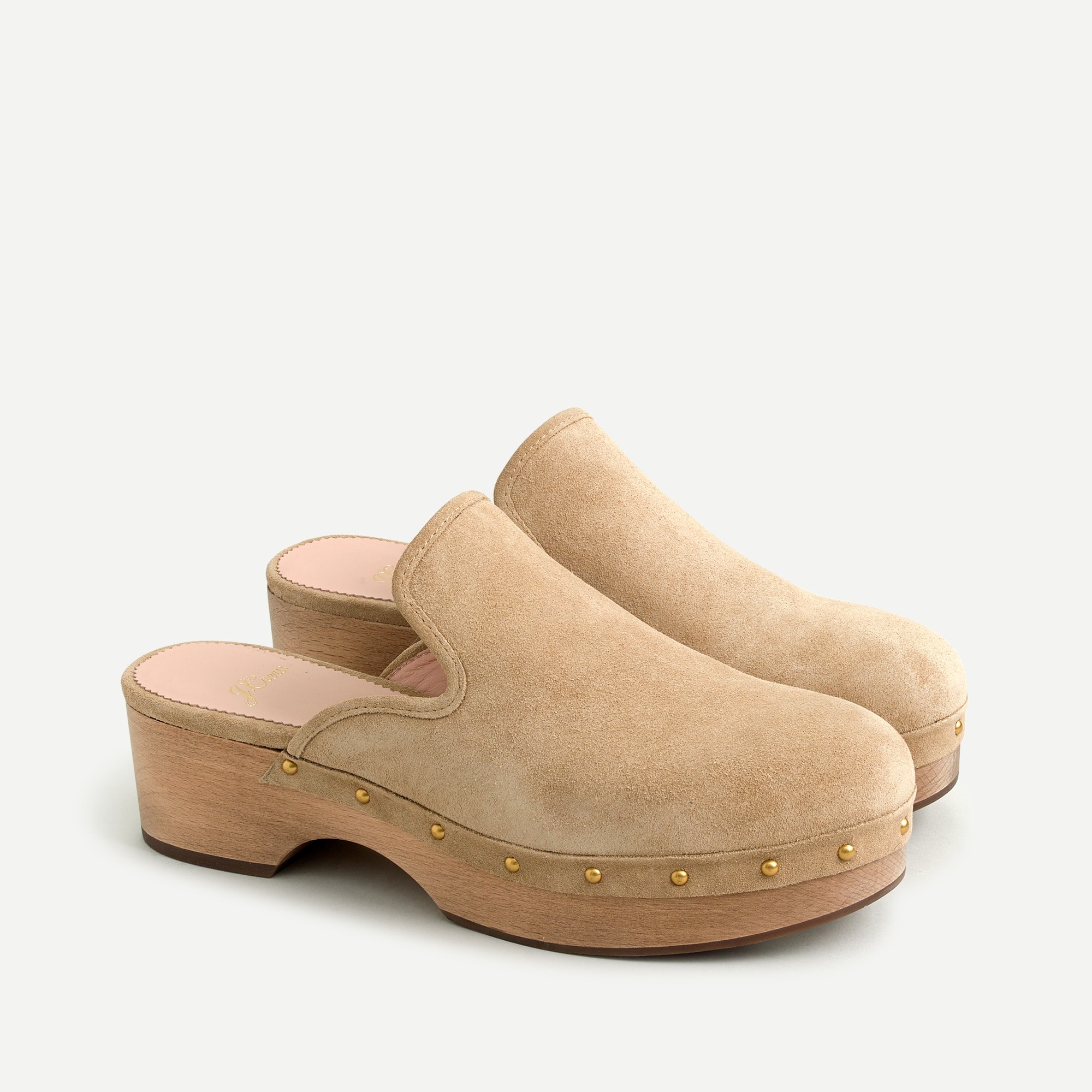 suede clog shoes