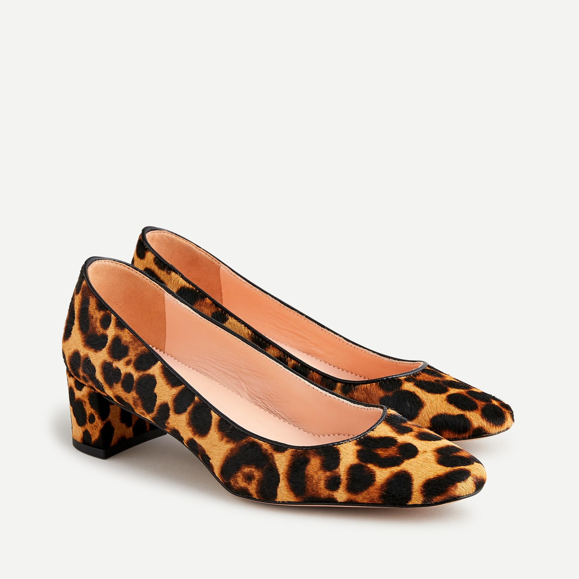 J crew leopard best sale pumps