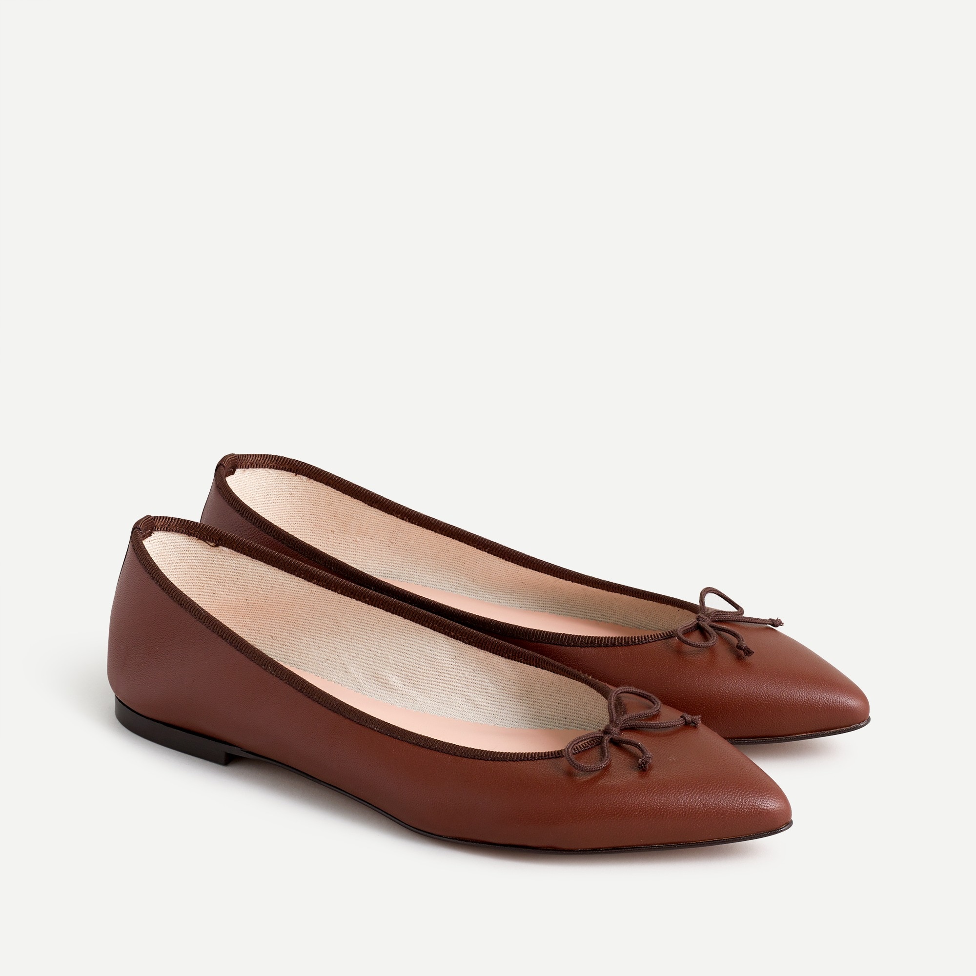 gemma ballet flats in leather