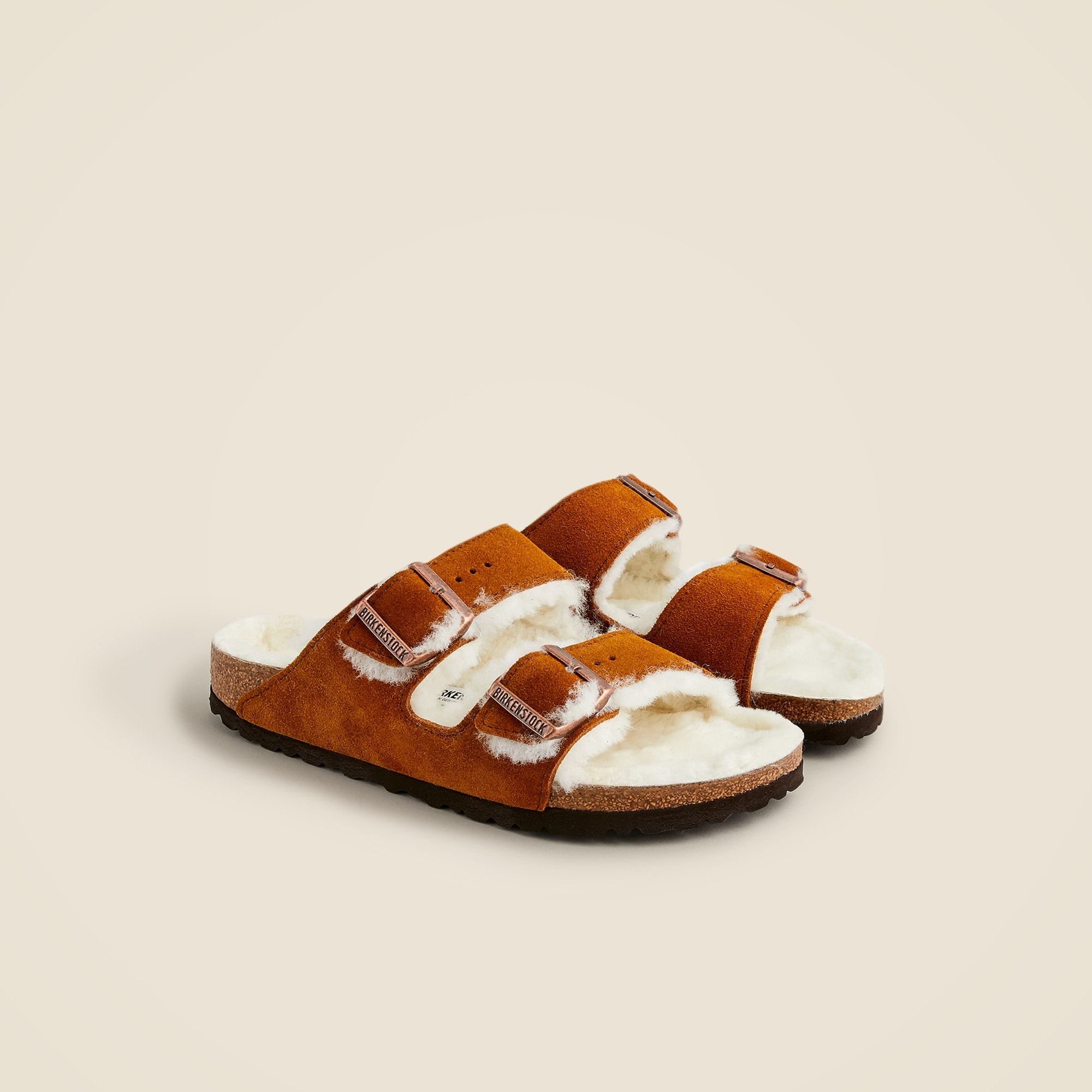 Birkenstock® Arizona shearling sandals