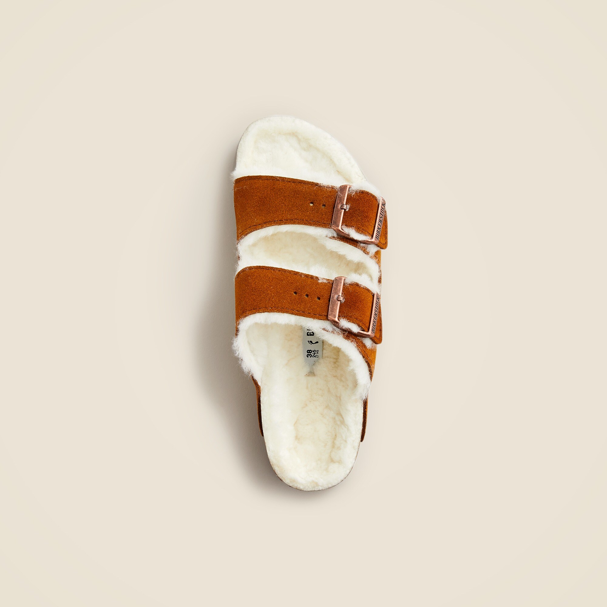 新品 BIRKENSTOCK ARIZONA SHEARLING Arizona Shearling Suede Leather in Color Mink | BIRKENSTOCK US