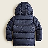 Kids' puffer jacket with eco-friendly PrimaLoft®