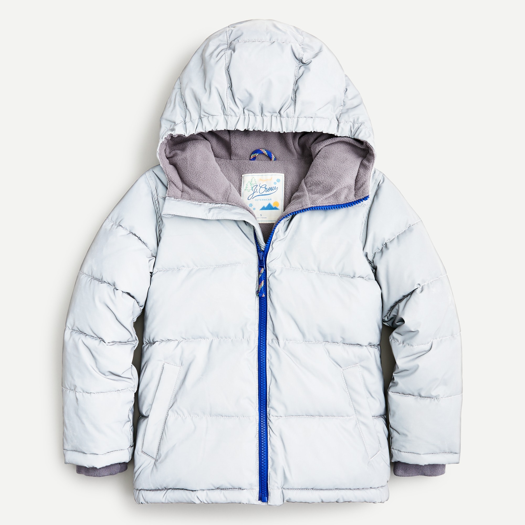 Kids Reflective Puffer Coat With Eco friendly PrimaLoft For Boys J.Crew