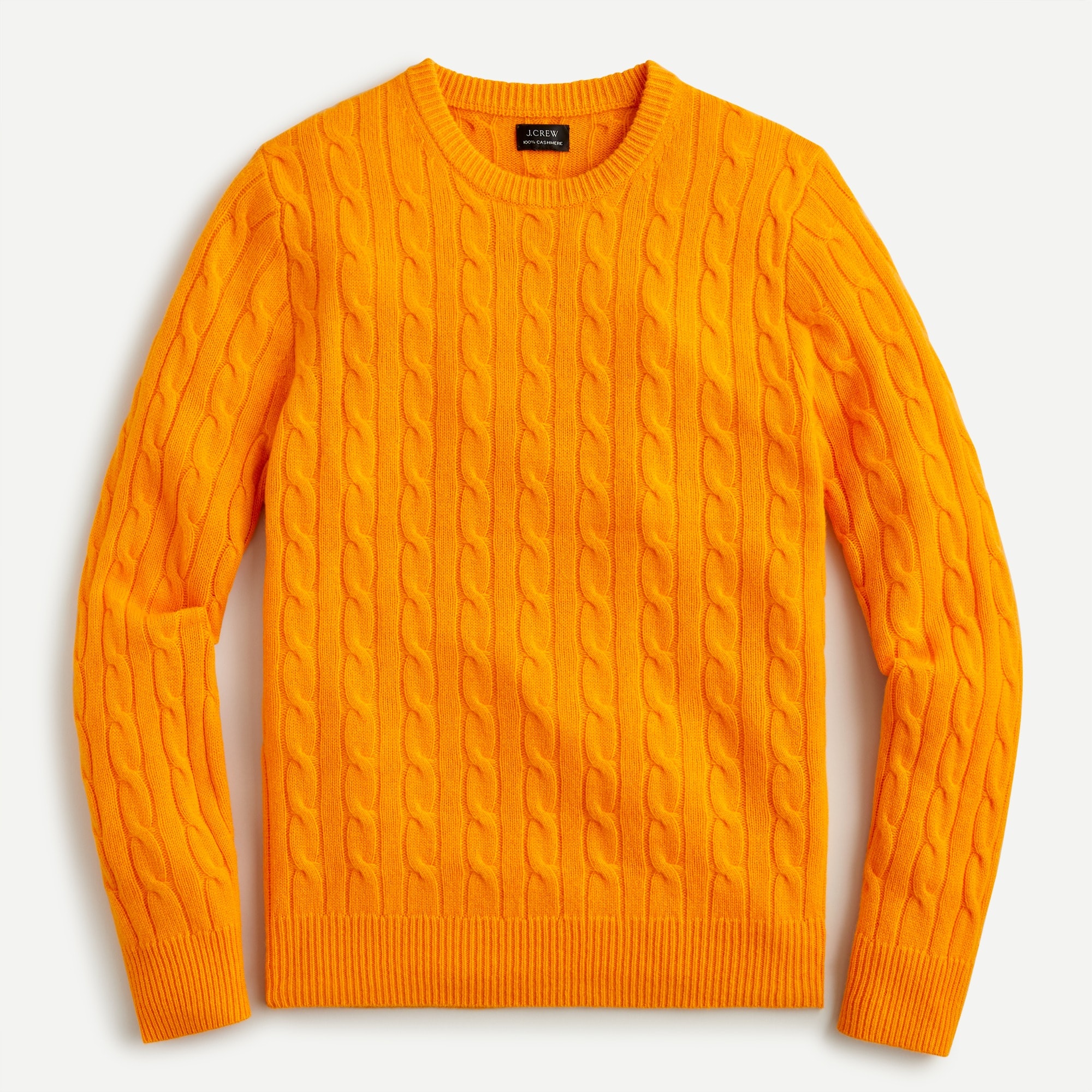 Cashmere cable-knit sweater