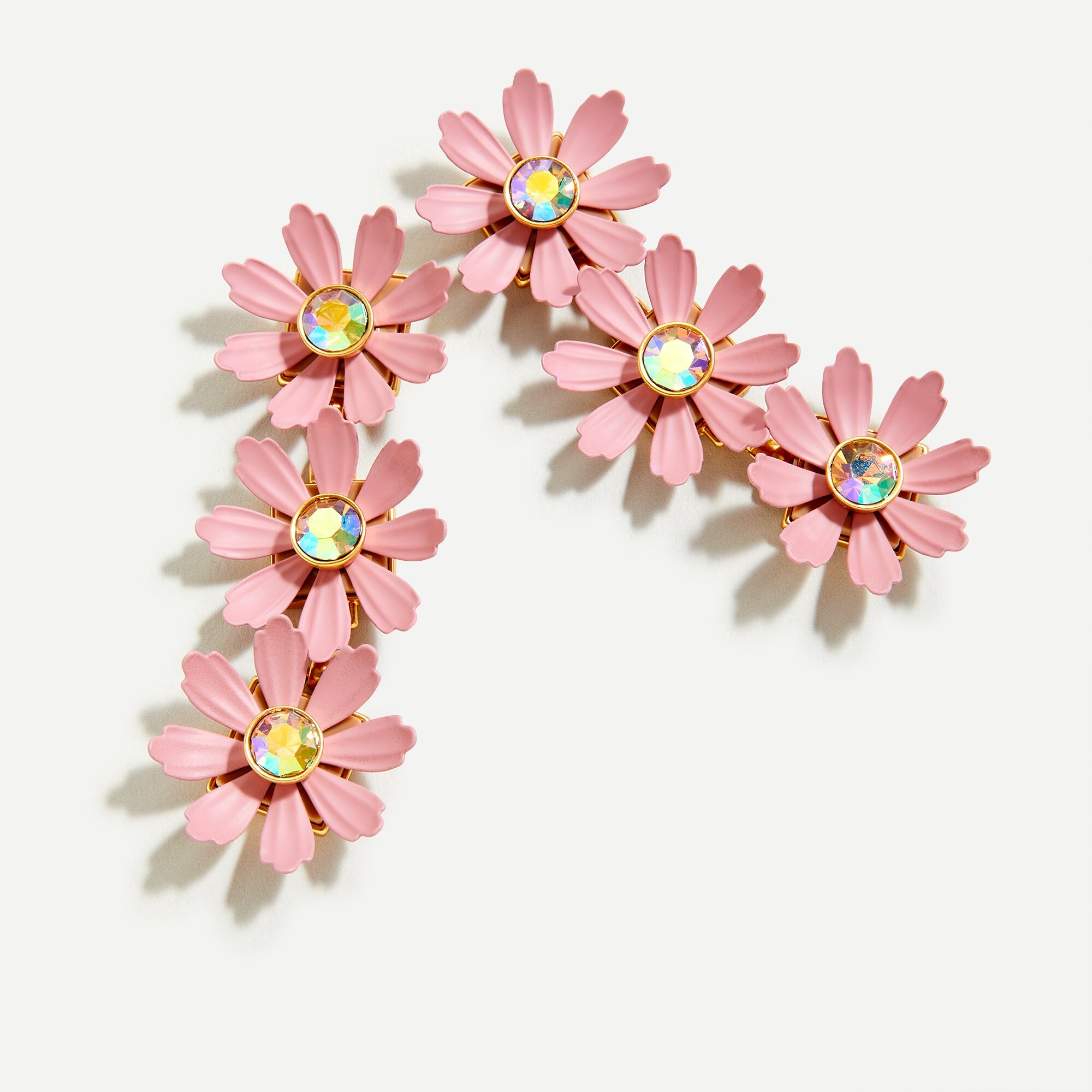 Daisy drop earrings