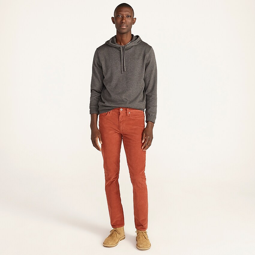 j.crew: 250 skinny-fit stretch corduroy pant for men, right side, view zoomed