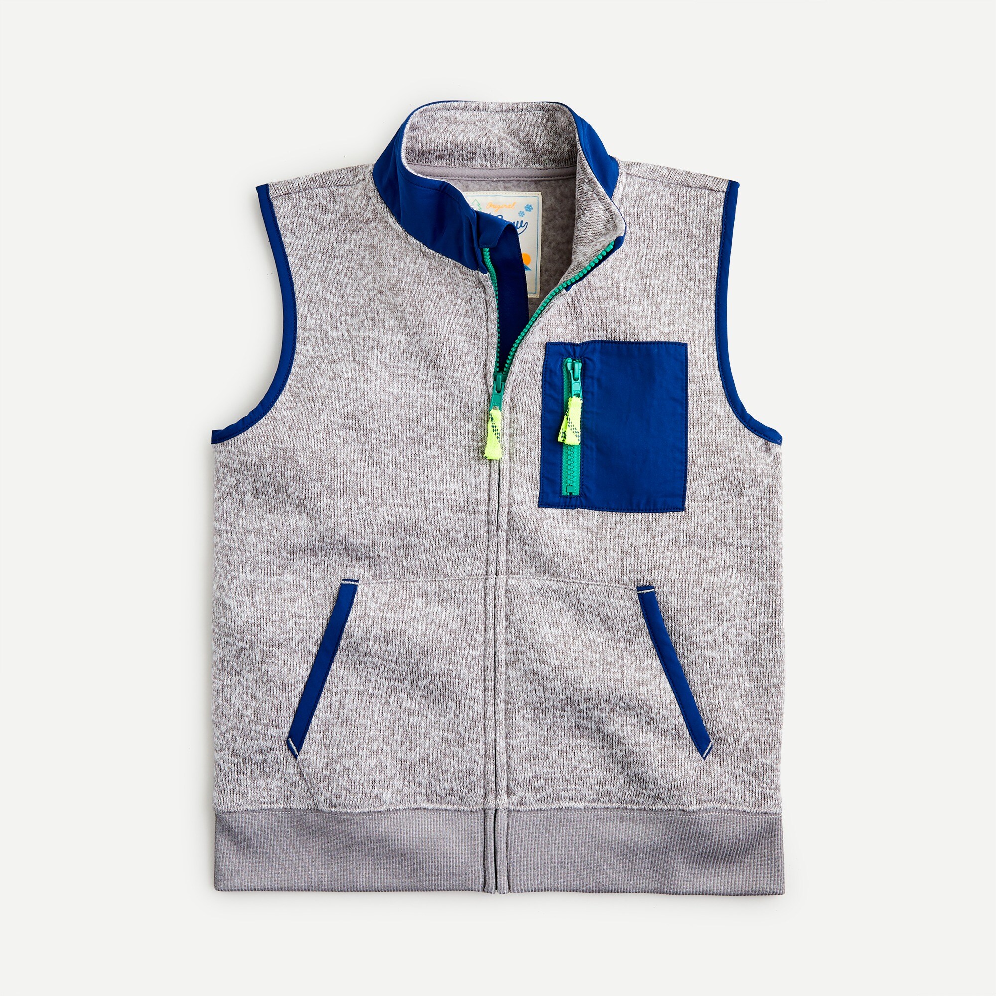 Boys fleece vest store
