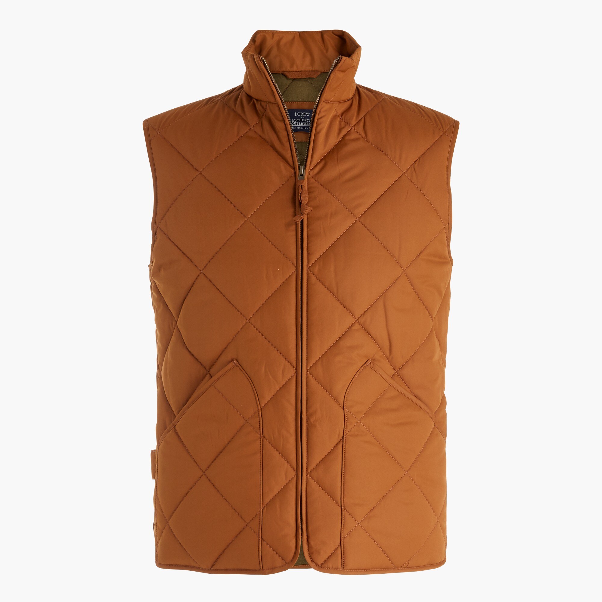 quilted walker vest for men
