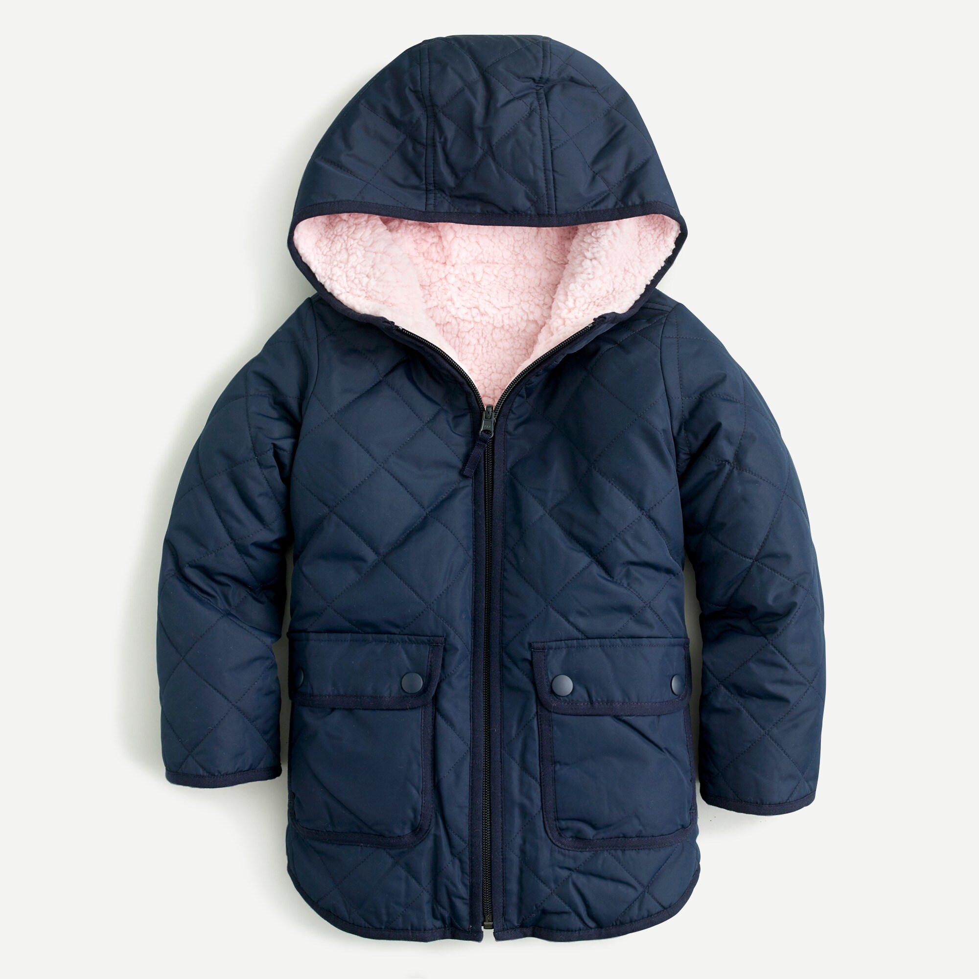 j crew girls coats
