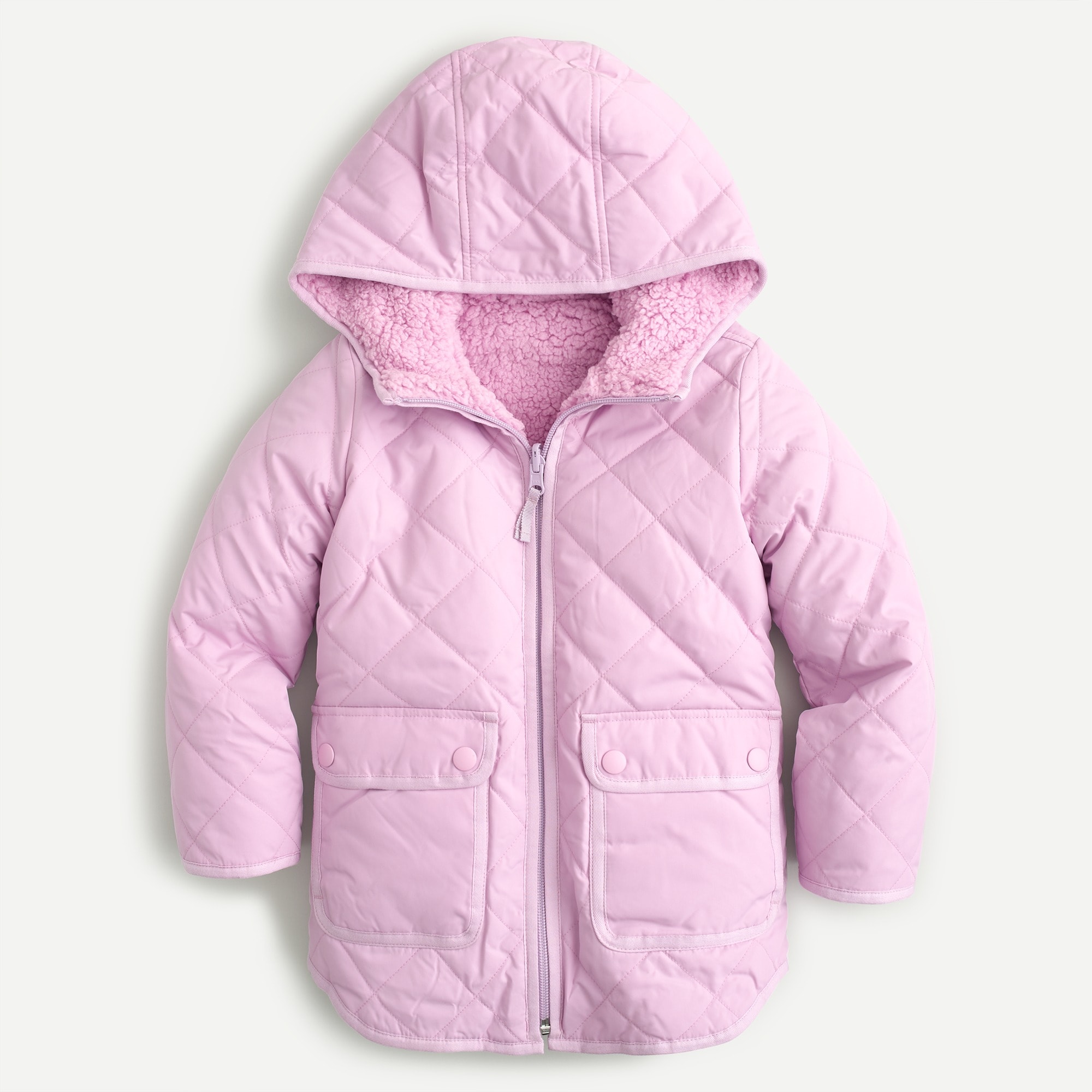 j crew girls coats