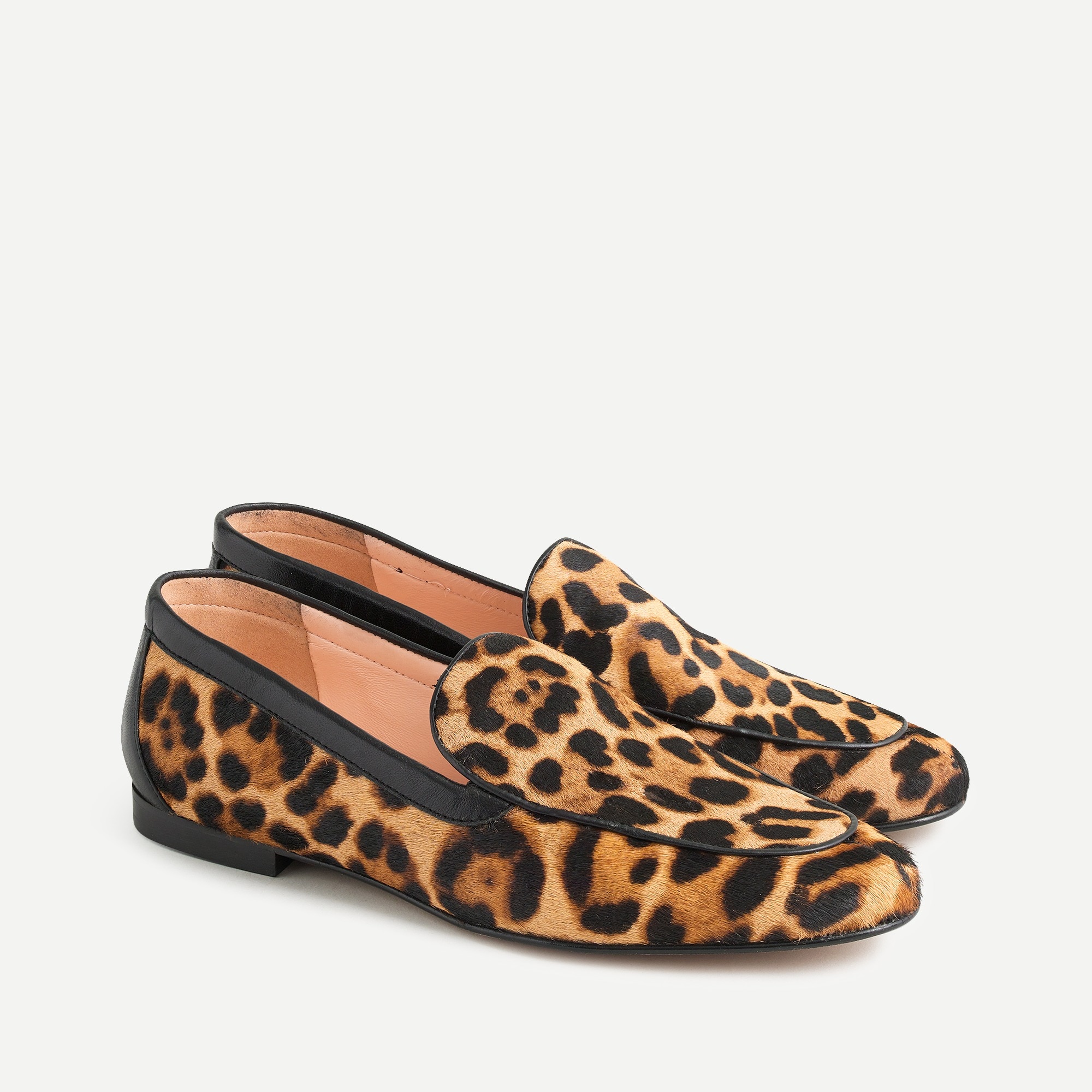 leopard smoking slippers