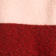 Colorblock open-front cardigan sweater in extra-soft yarn QUARTZ BURGUNDY COLORBL colorblock open-front cardigan sweater in extra-soft yarn for women