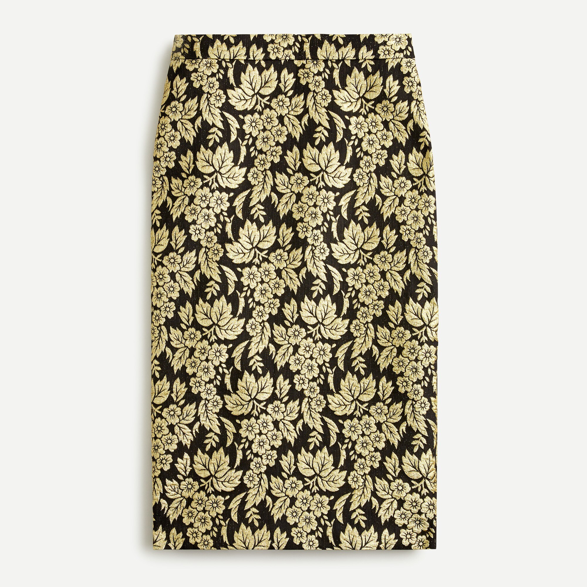 2 Pencil® skirt in metallic jacquard