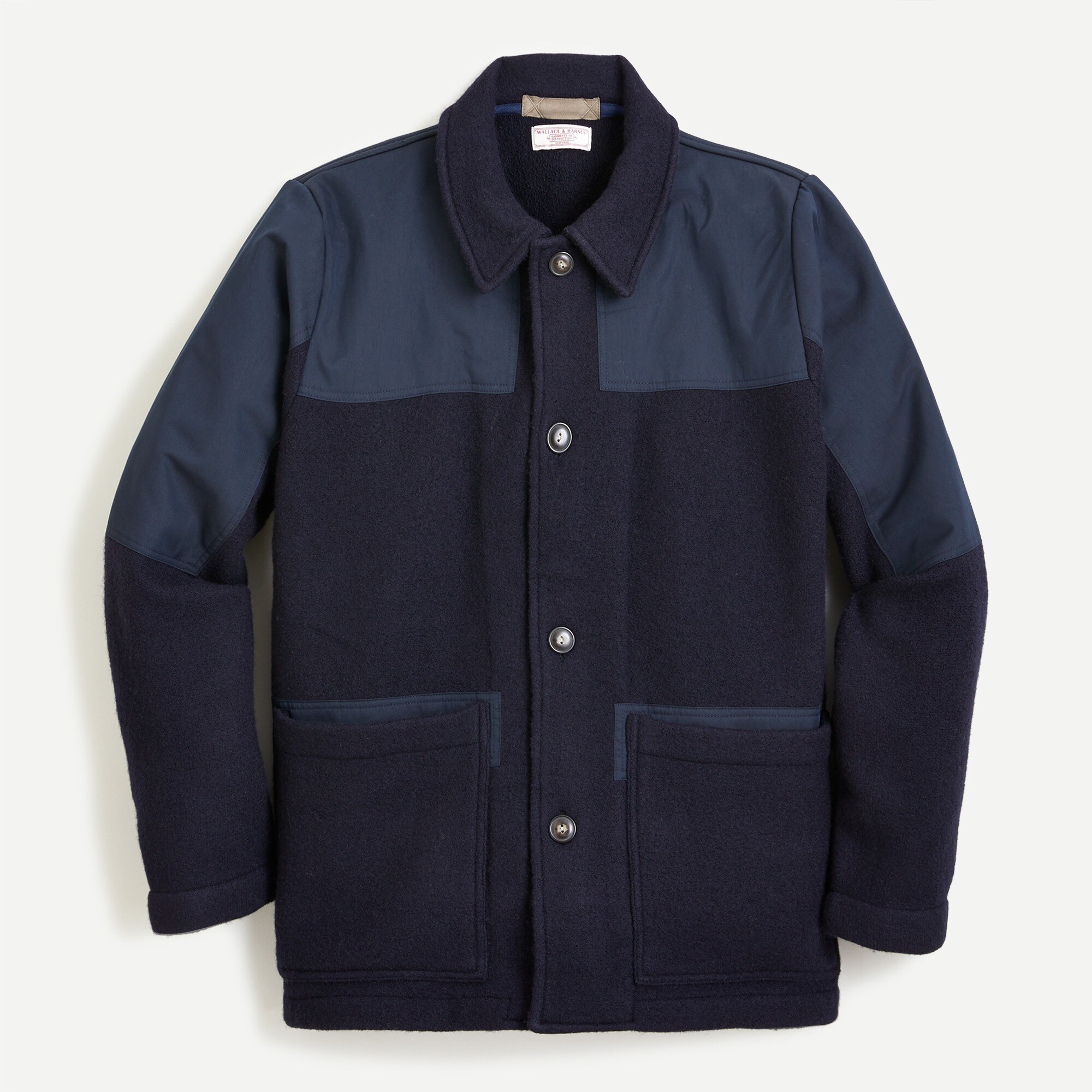 J.Crew Wallace & Barnes Boiled Merino Wool Donkey Jacket For Men