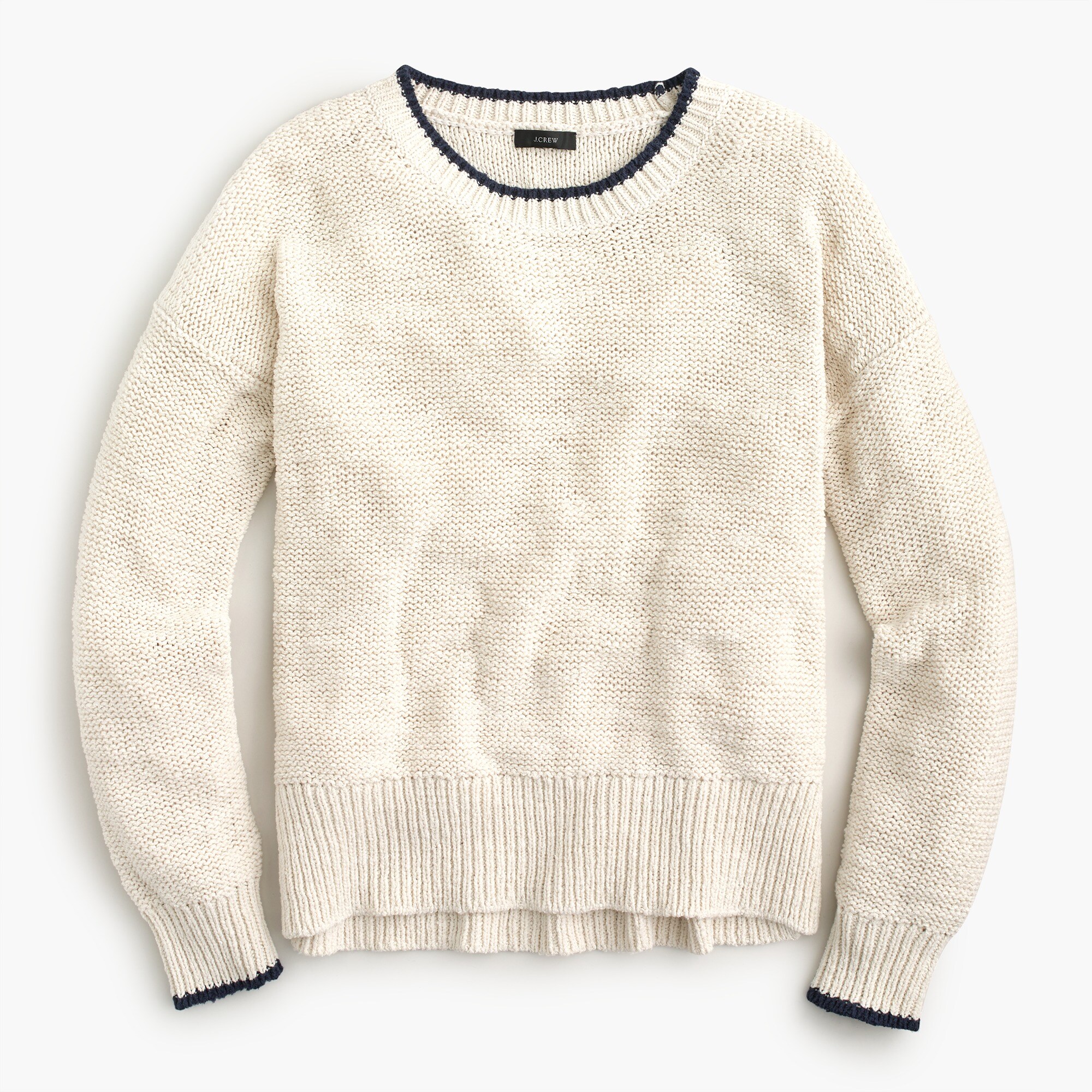 Tipped beach sweater