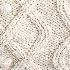 Cotton cable-knit pointelle sweater NATURAL j.crew: cotton cable-knit pointelle sweater for women
