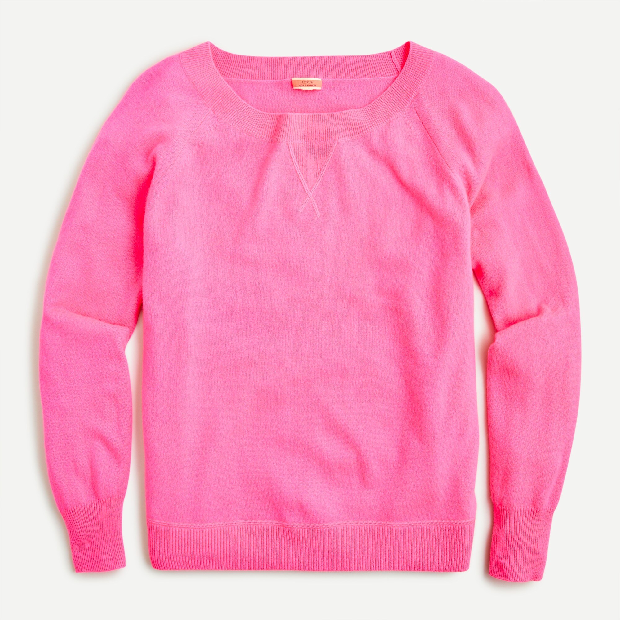 Cashmere wide-neck sweater