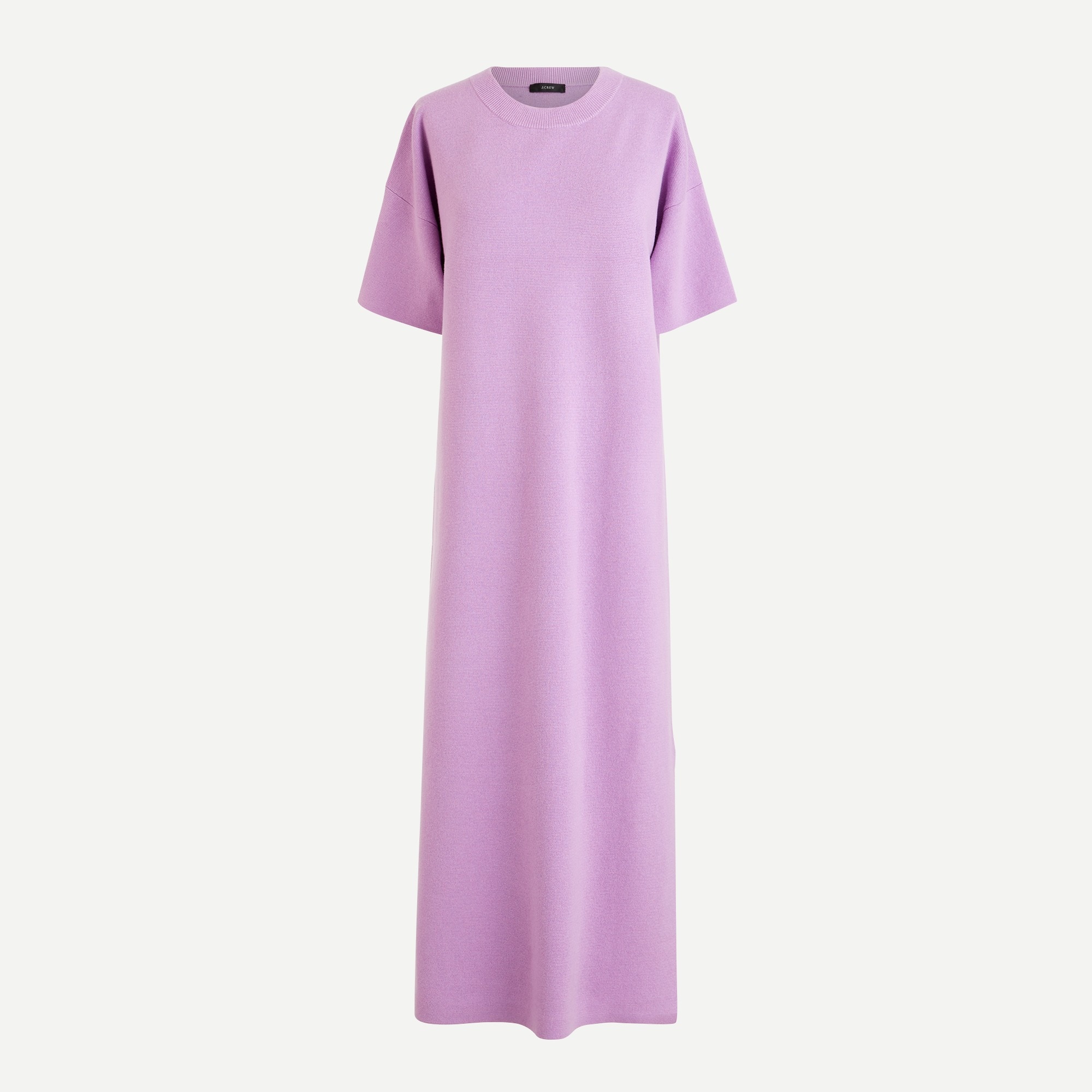 lilac sweater dress