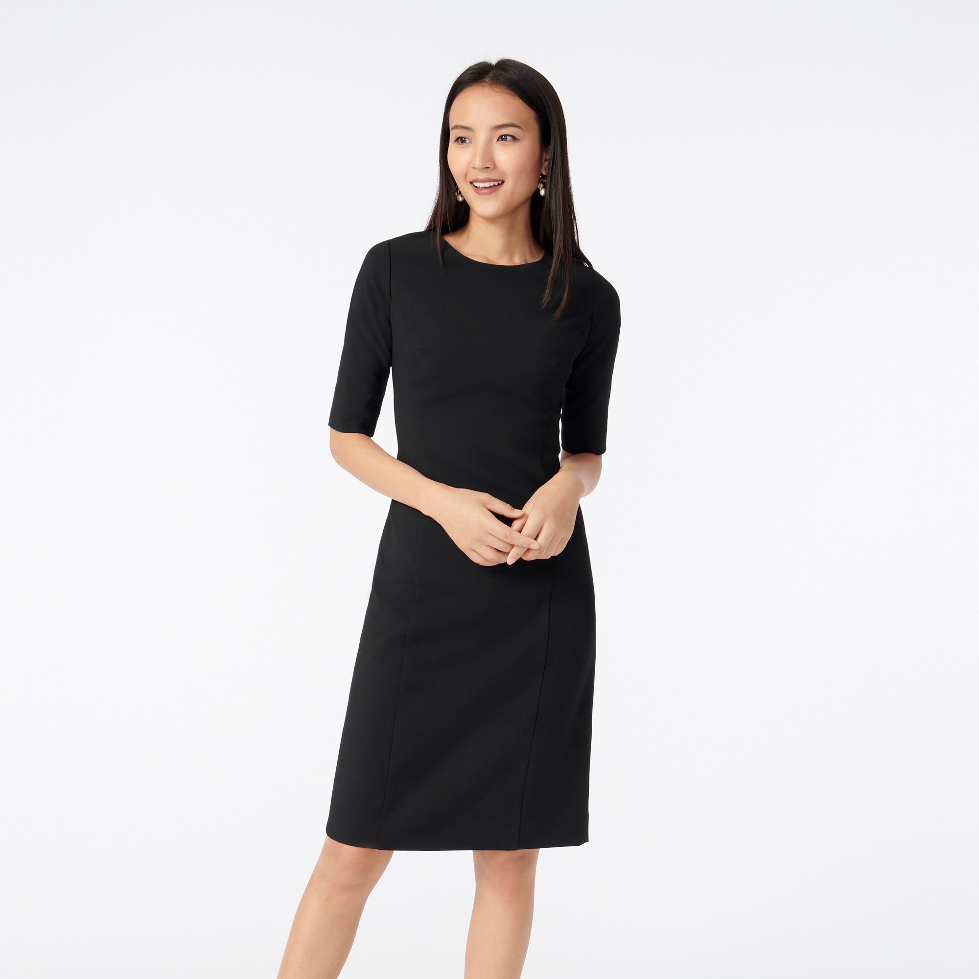 j crew linen wrap dress