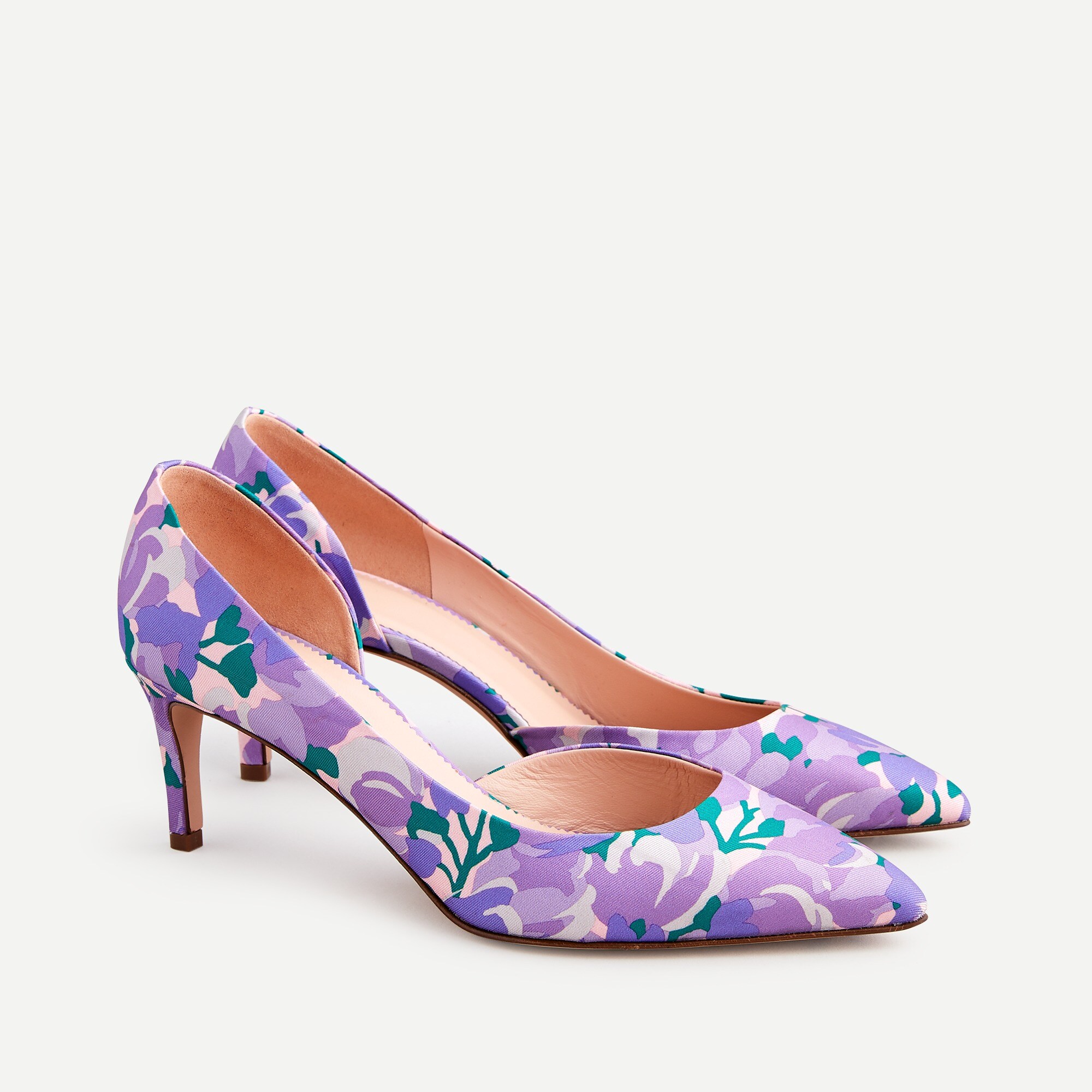 Colette d'Orsay pumps in Ratti® lilac collage print