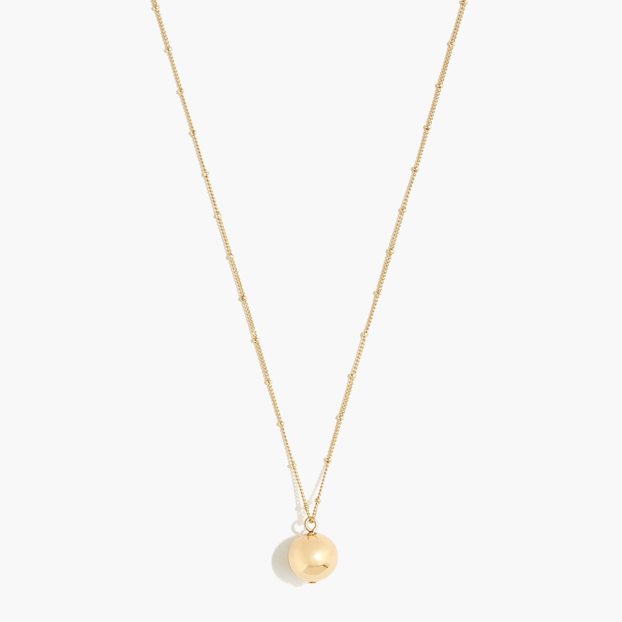 Pavé charms pendant necklace