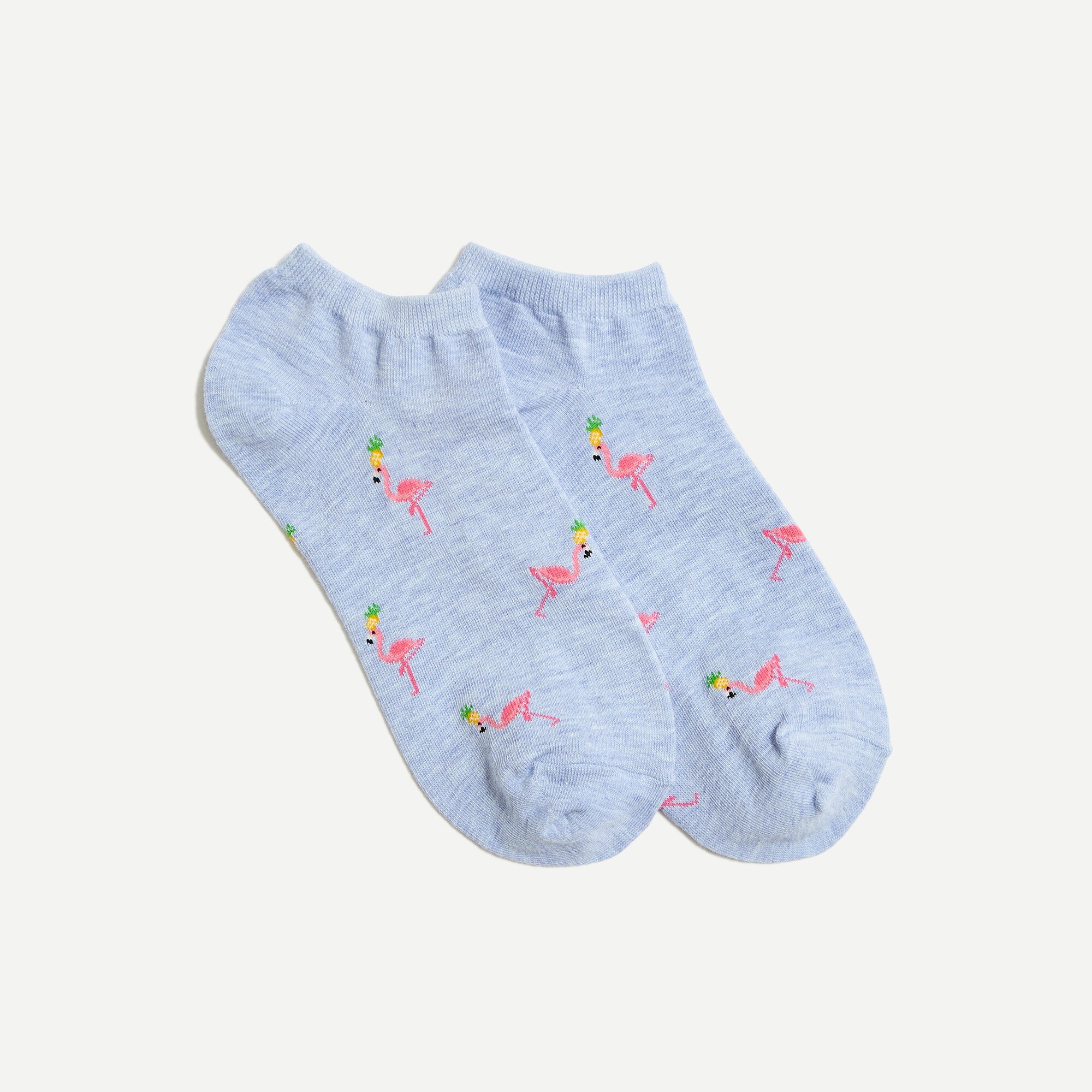 Pineapple flamingo hats ankle socks