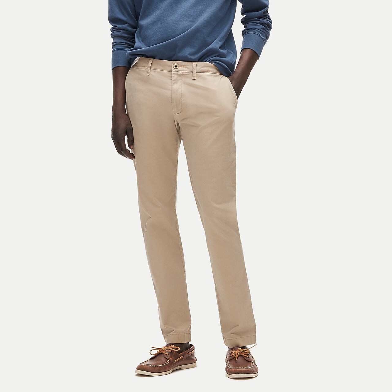Classic Double-pleated Chino Pant For Men | J.Crew