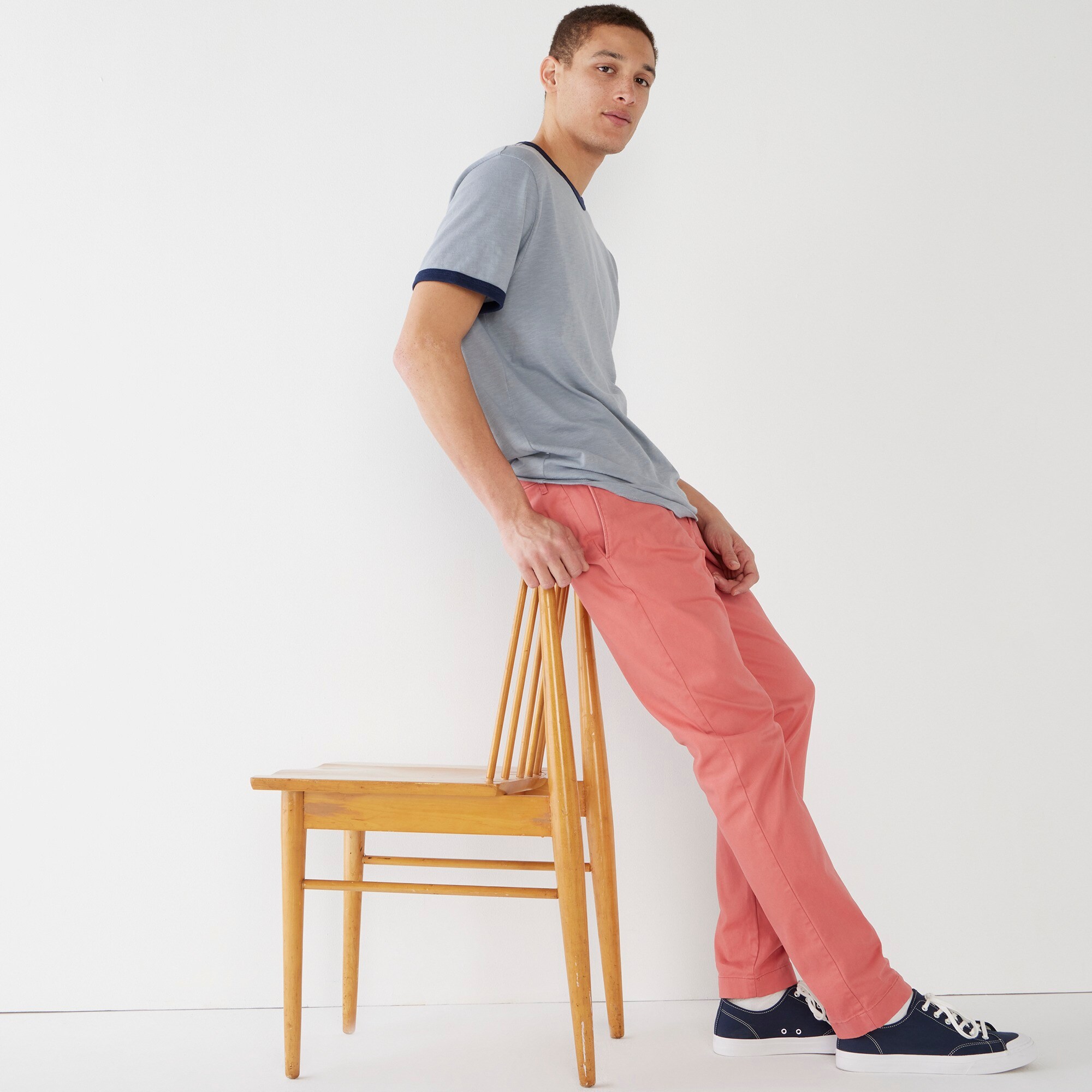 J. Crew Men's 484 Slimfit Stretch Chino Pant (2 colors) only 35.99