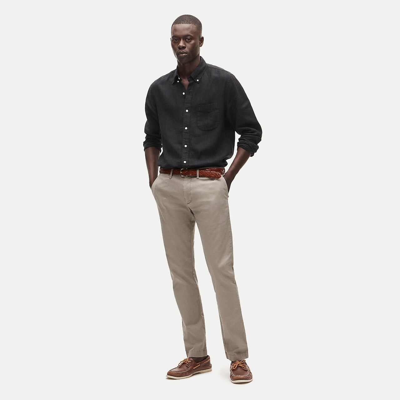 Ludlow Classic-fit Pant In Heather Cotton Twill For Men | J.Crew